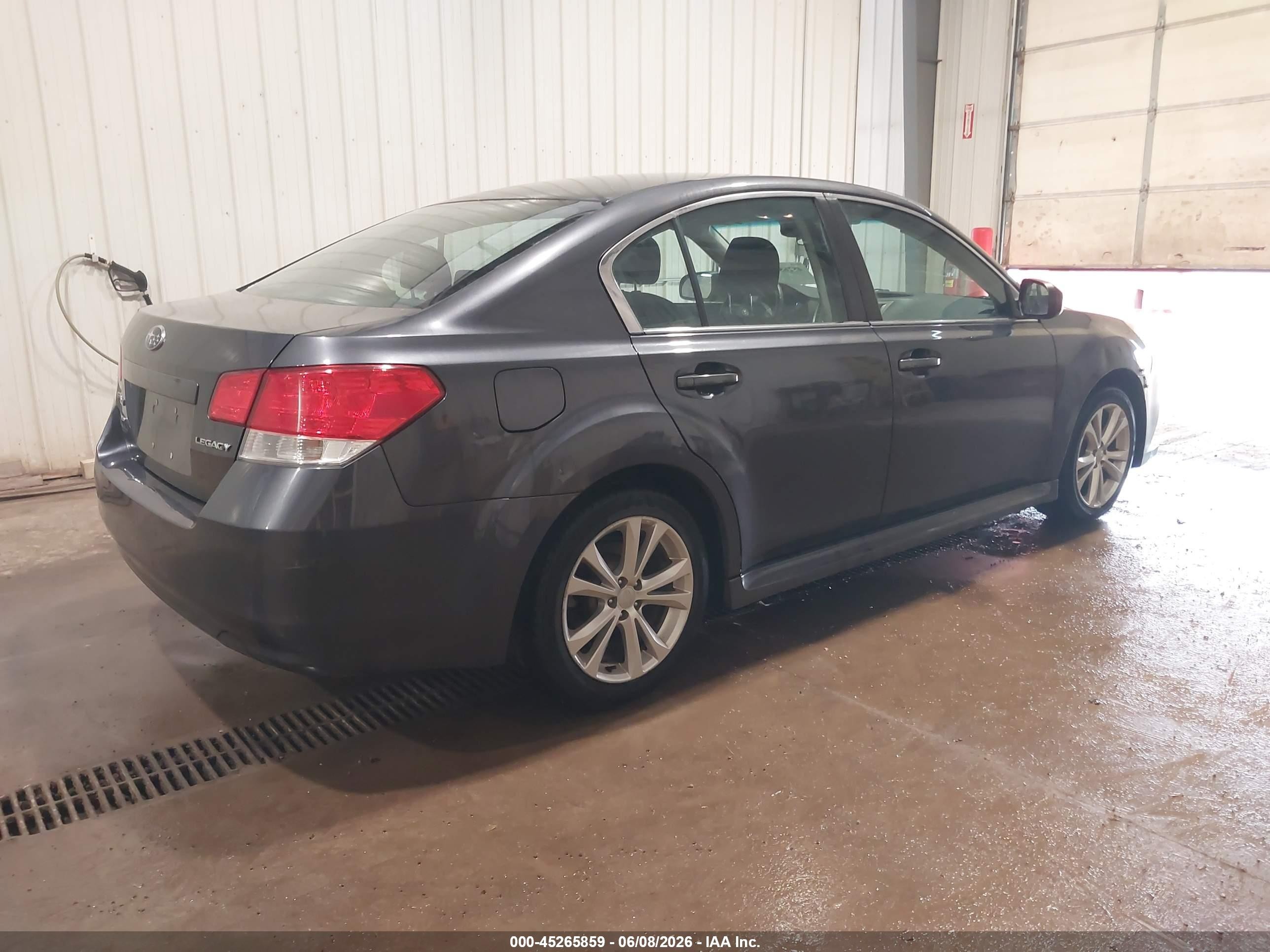 2013 Subaru Legacy 2.5i Premium Gray vin: 4S3BMCC67D3014898