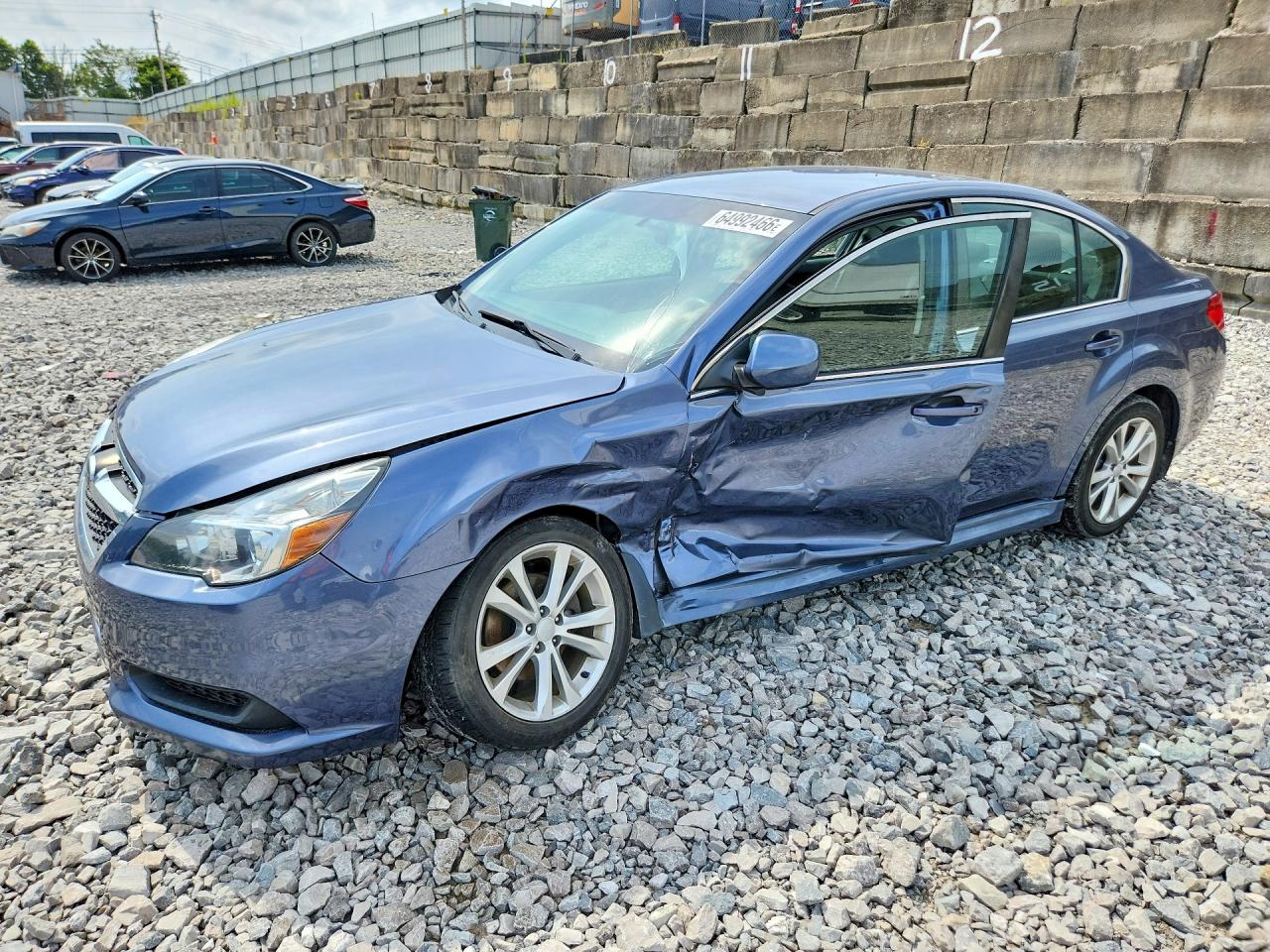 2013 Subaru Legacy 2.5i Premium Blue vin: 4S3BMCC67D3023519