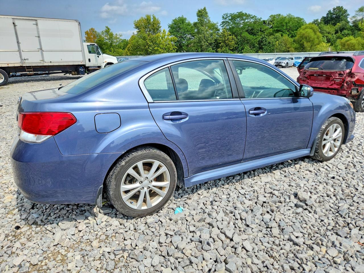2013 Subaru Legacy 2.5i Premium Blue vin: 4S3BMCC67D3023519