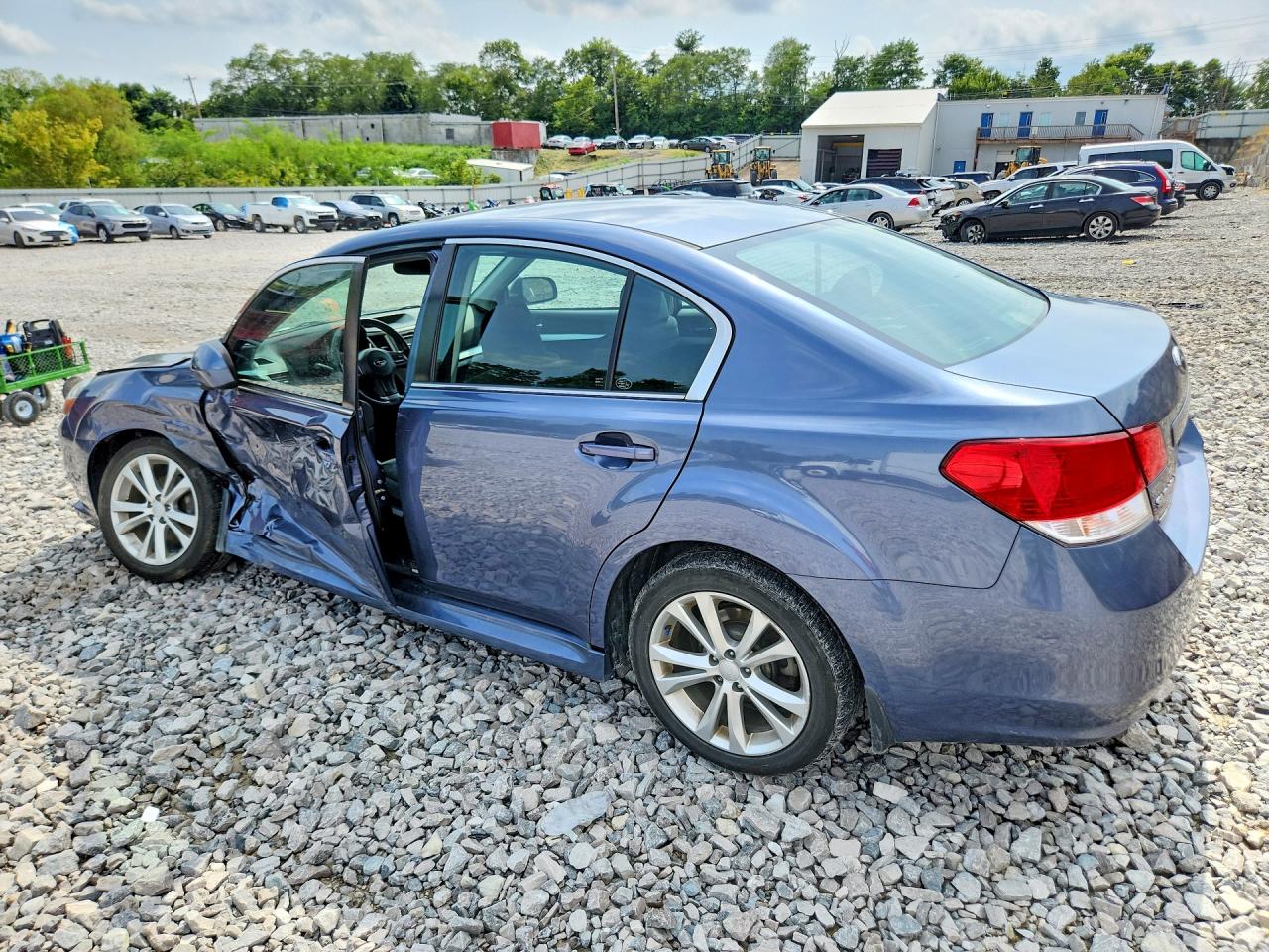 2013 Subaru Legacy 2.5i Premium Blue vin: 4S3BMCC67D3023519