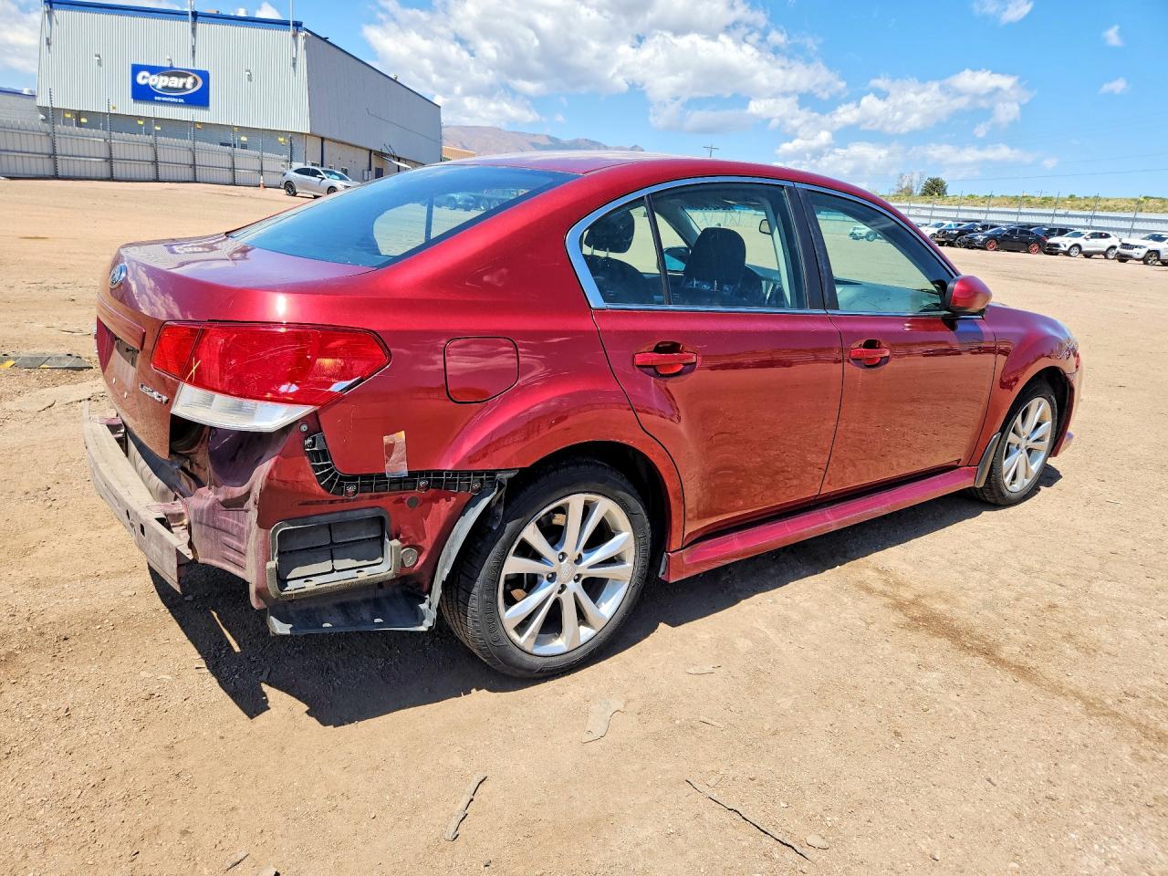 2013 Subaru Legacy 2.5i Premium Red vin: 4S3BMCC67D3031734
