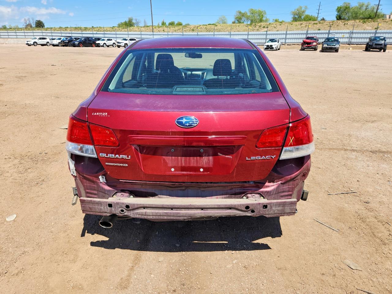 2013 Subaru Legacy 2.5i Premium Red vin: 4S3BMCC67D3031734