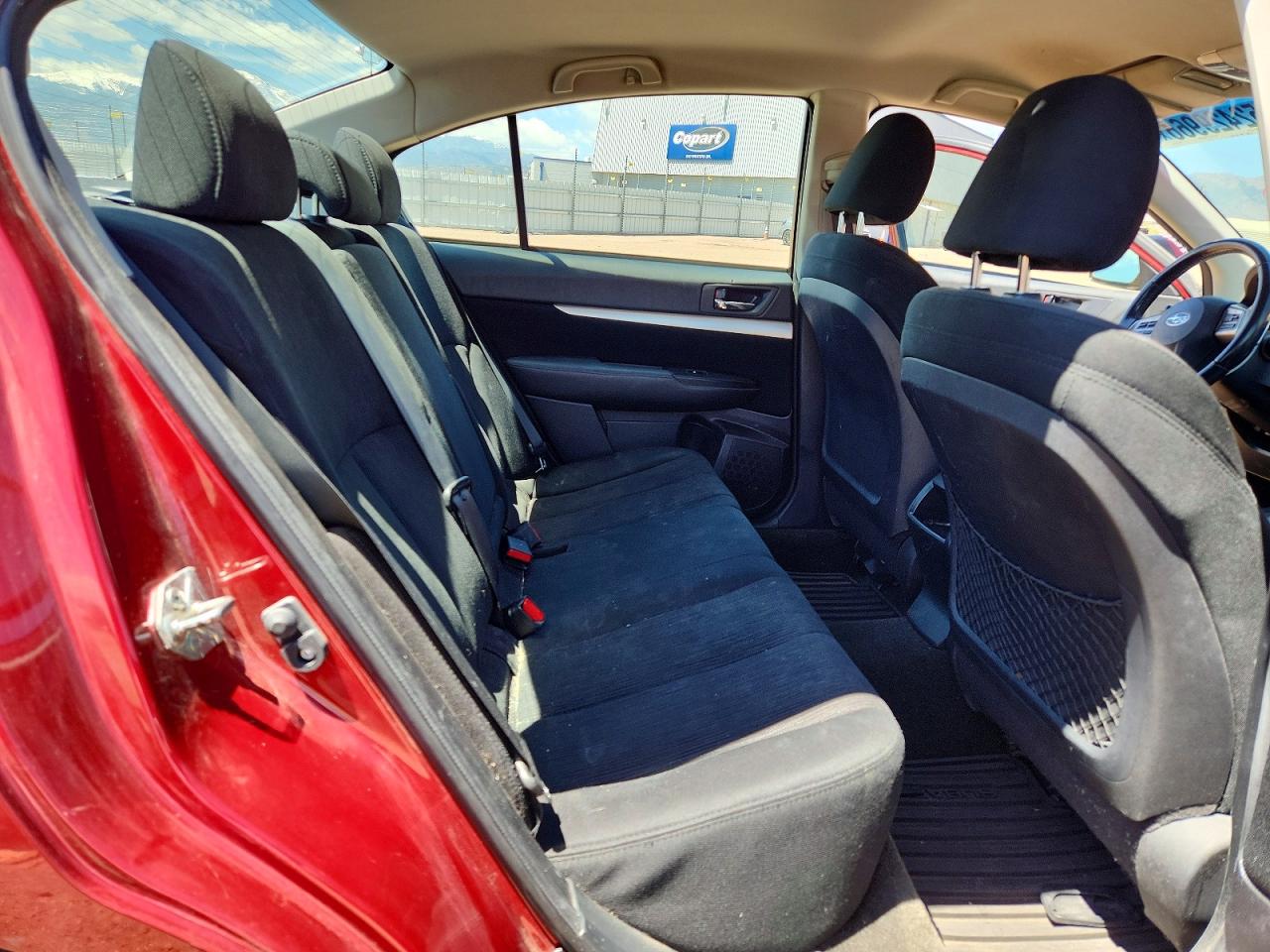 2013 Subaru Legacy 2.5i Premium Red vin: 4S3BMCC67D3031734