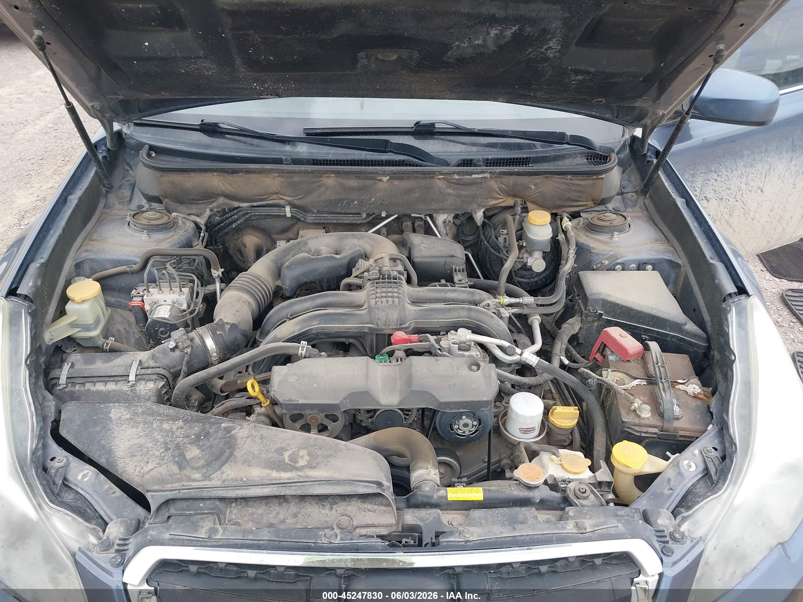 2014 Subaru Legacy 2.5i Premium Синий vin: 4S3BMCC67E3026504