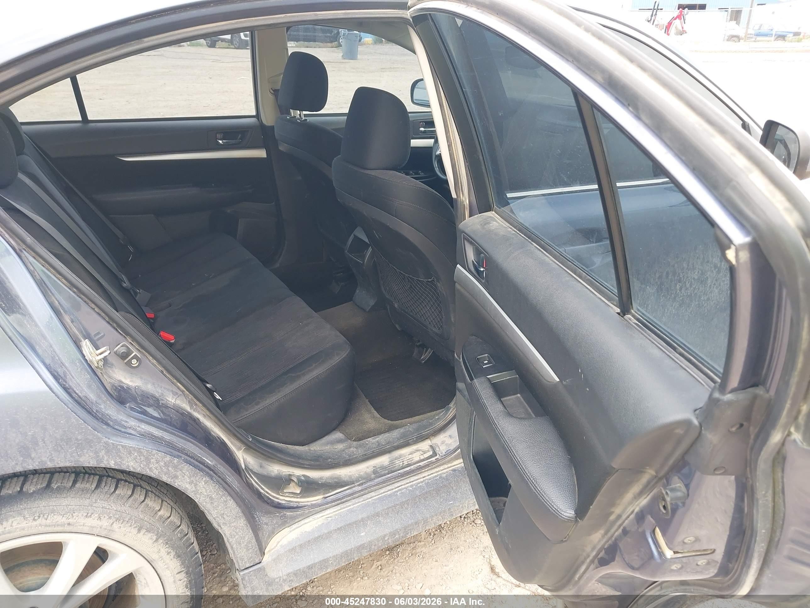 2014 Subaru Legacy 2.5i Premium Синий vin: 4S3BMCC67E3026504