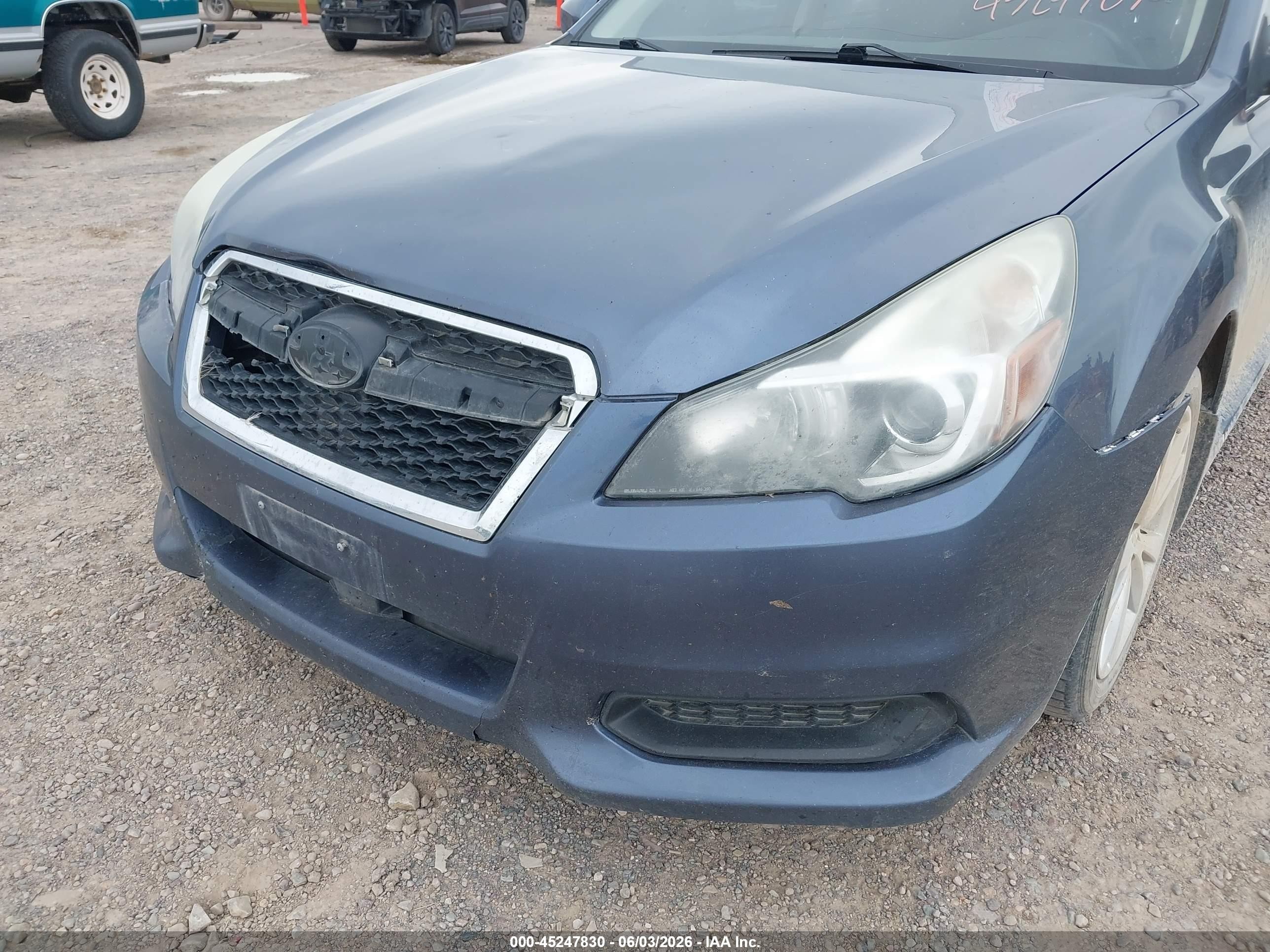 2014 Subaru Legacy 2.5i Premium Синий vin: 4S3BMCC67E3026504