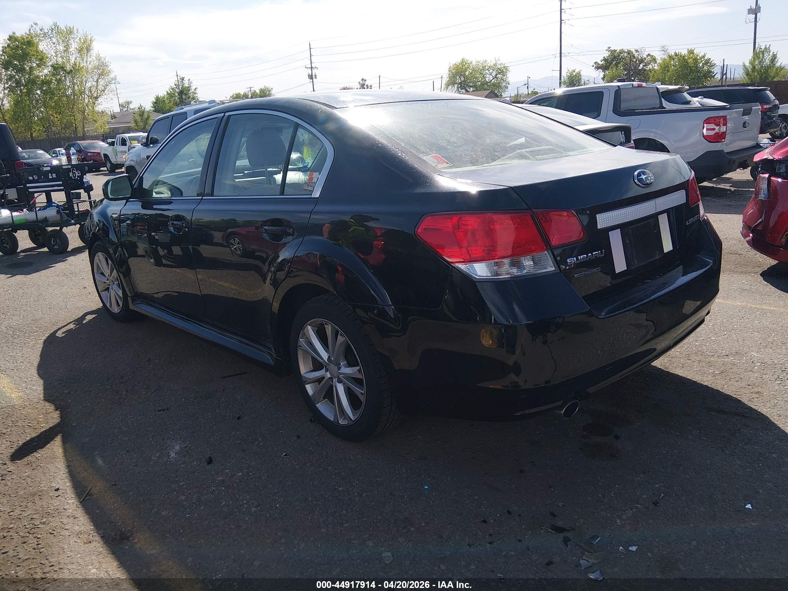 2013 Subaru Legacy 2.5i Premium Black vin: 4S3BMCC68D3017132