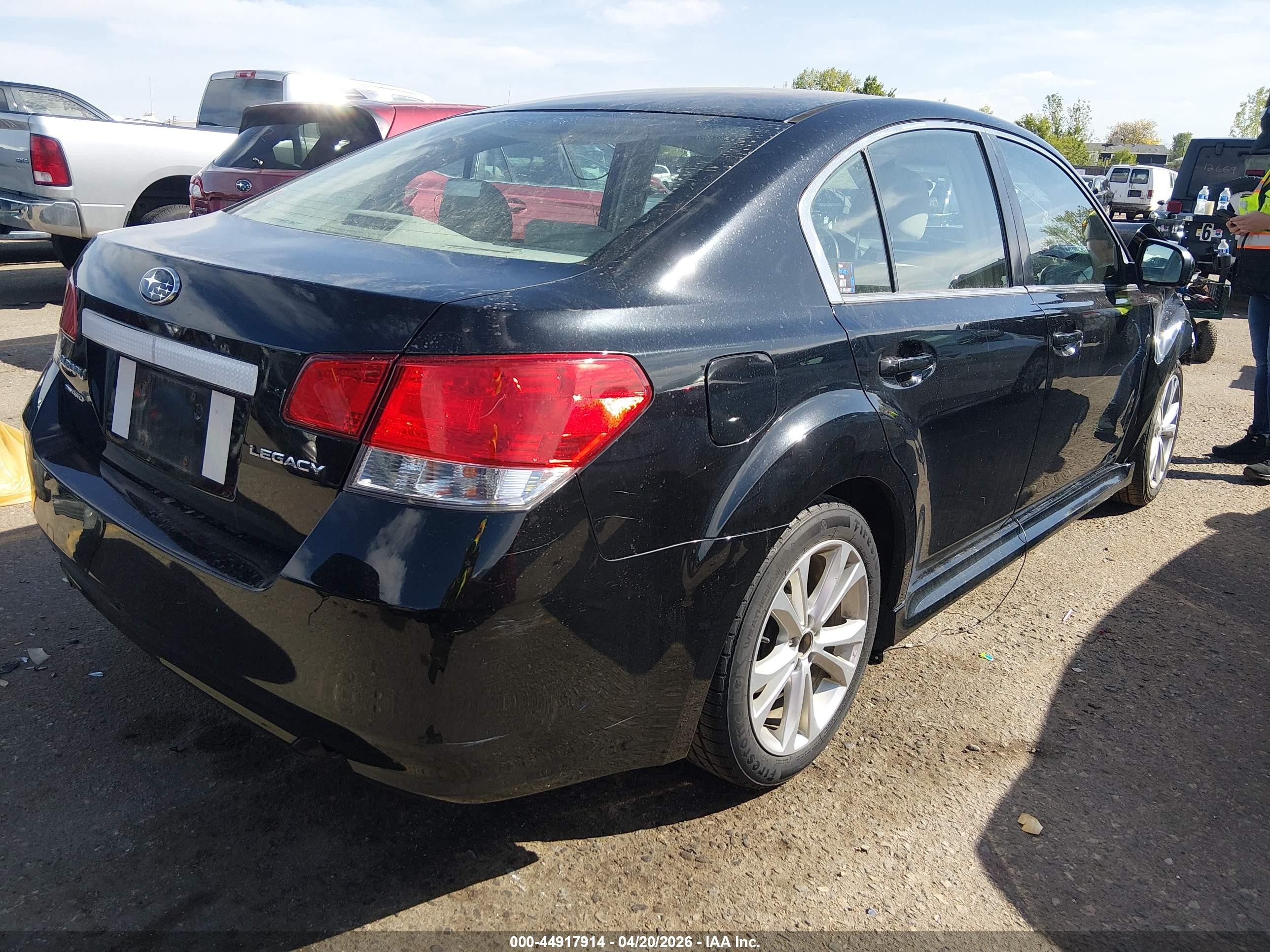 2013 Subaru Legacy 2.5i Premium Black vin: 4S3BMCC68D3017132