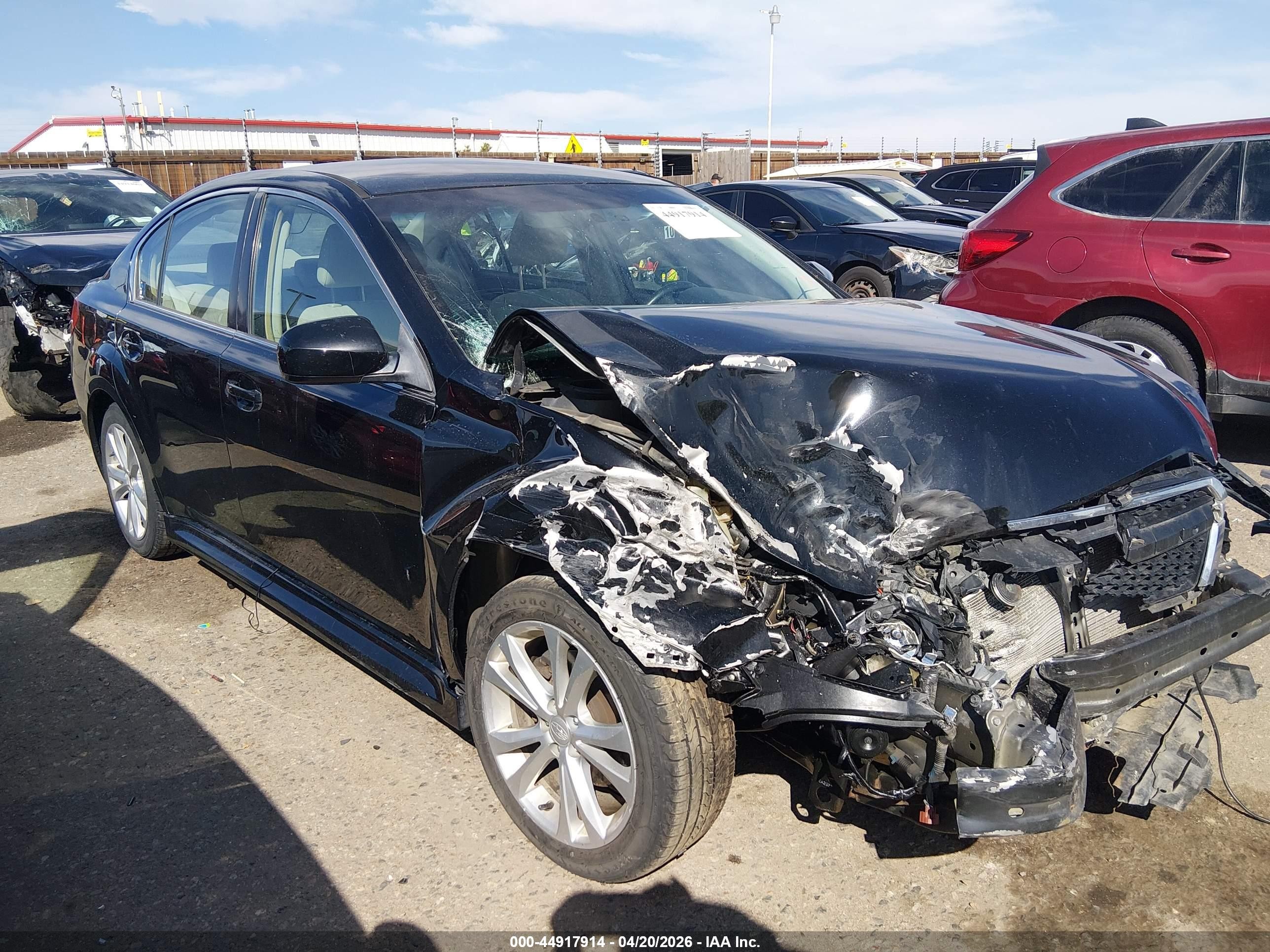 2013 Subaru Legacy 2.5i Premium Black vin: 4S3BMCC68D3017132