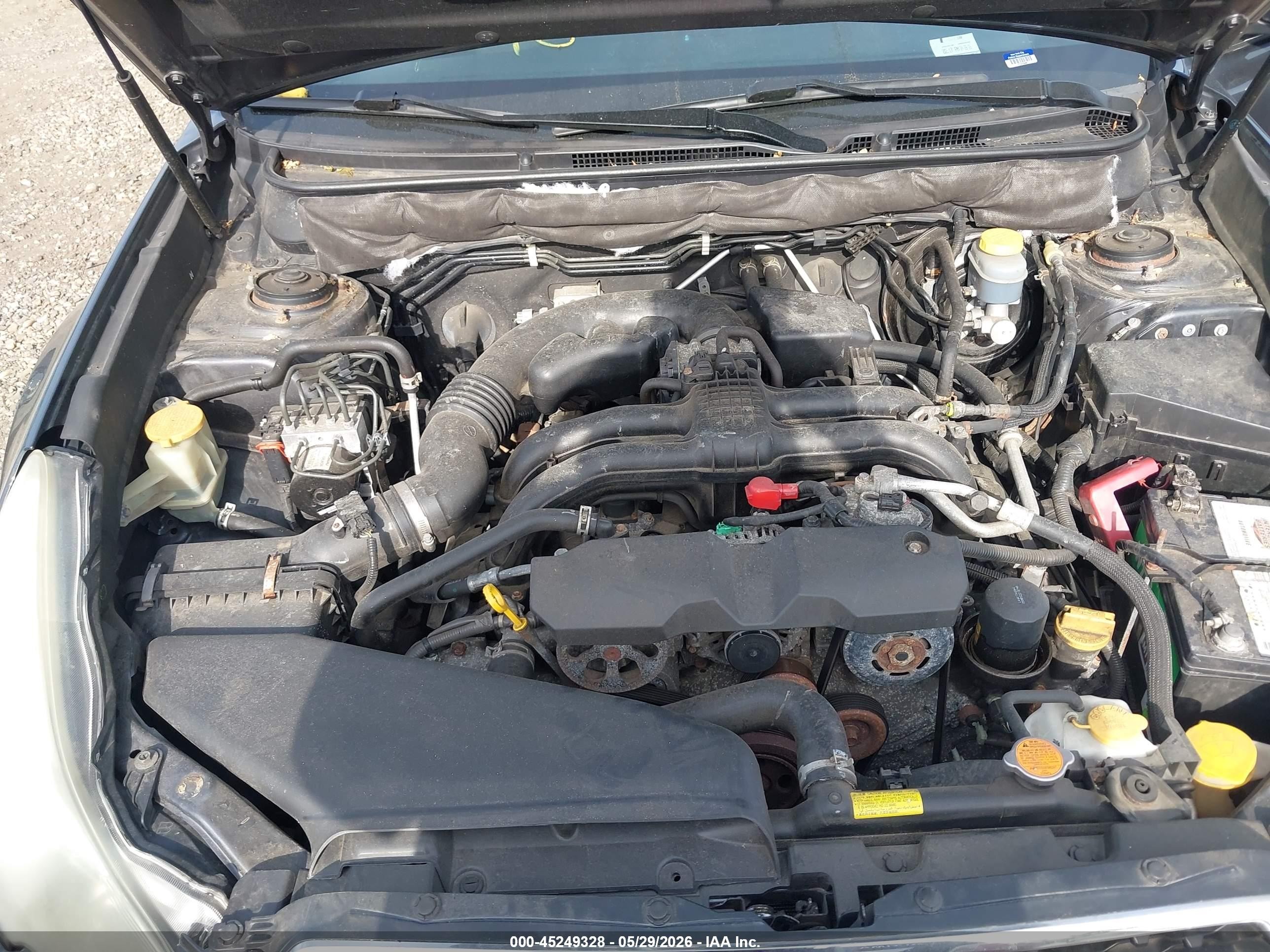 2013 Subaru Legacy 2.5i Premium Серый vin: 4S3BMCC68D3018863
