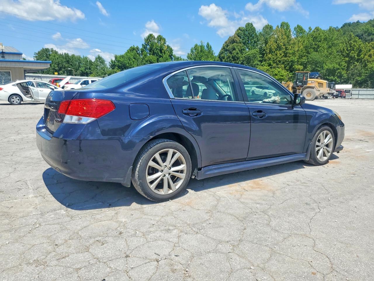 2013 Subaru Legacy 2.5i Premium Blue vin: 4S3BMCC68D3018877