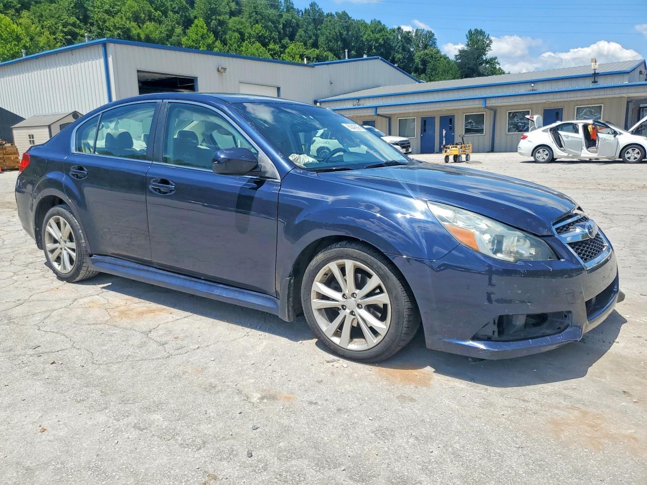 2013 Subaru Legacy 2.5i Premium Blue vin: 4S3BMCC68D3018877