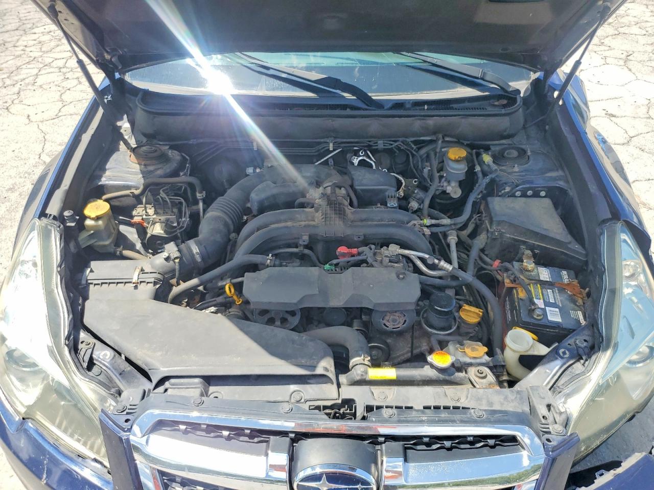 2013 Subaru Legacy 2.5i Premium Blue vin: 4S3BMCC68D3018877