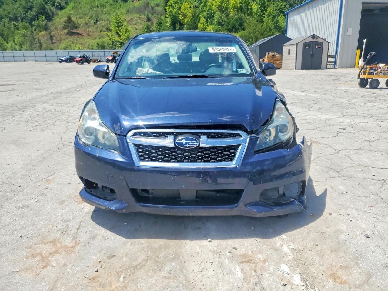 2013 Subaru Legacy 2.5i Premium Blue vin: 4S3BMCC68D3018877