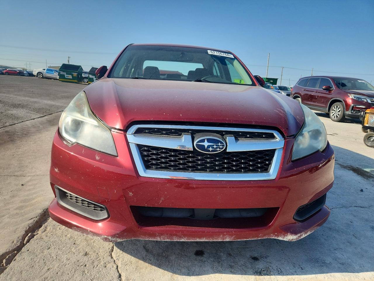 2013 Subaru Legacy 2.5i Premium Burgundy vin: 4S3BMCC68D3023755