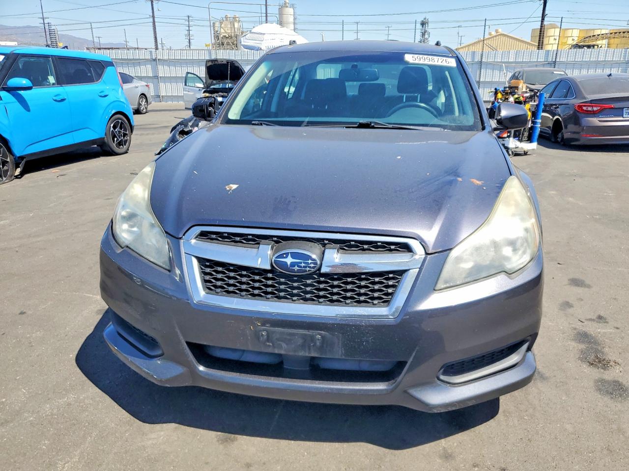 2013 Subaru Legacy 2.5i Premium Gray vin: 4S3BMCC68D3031399