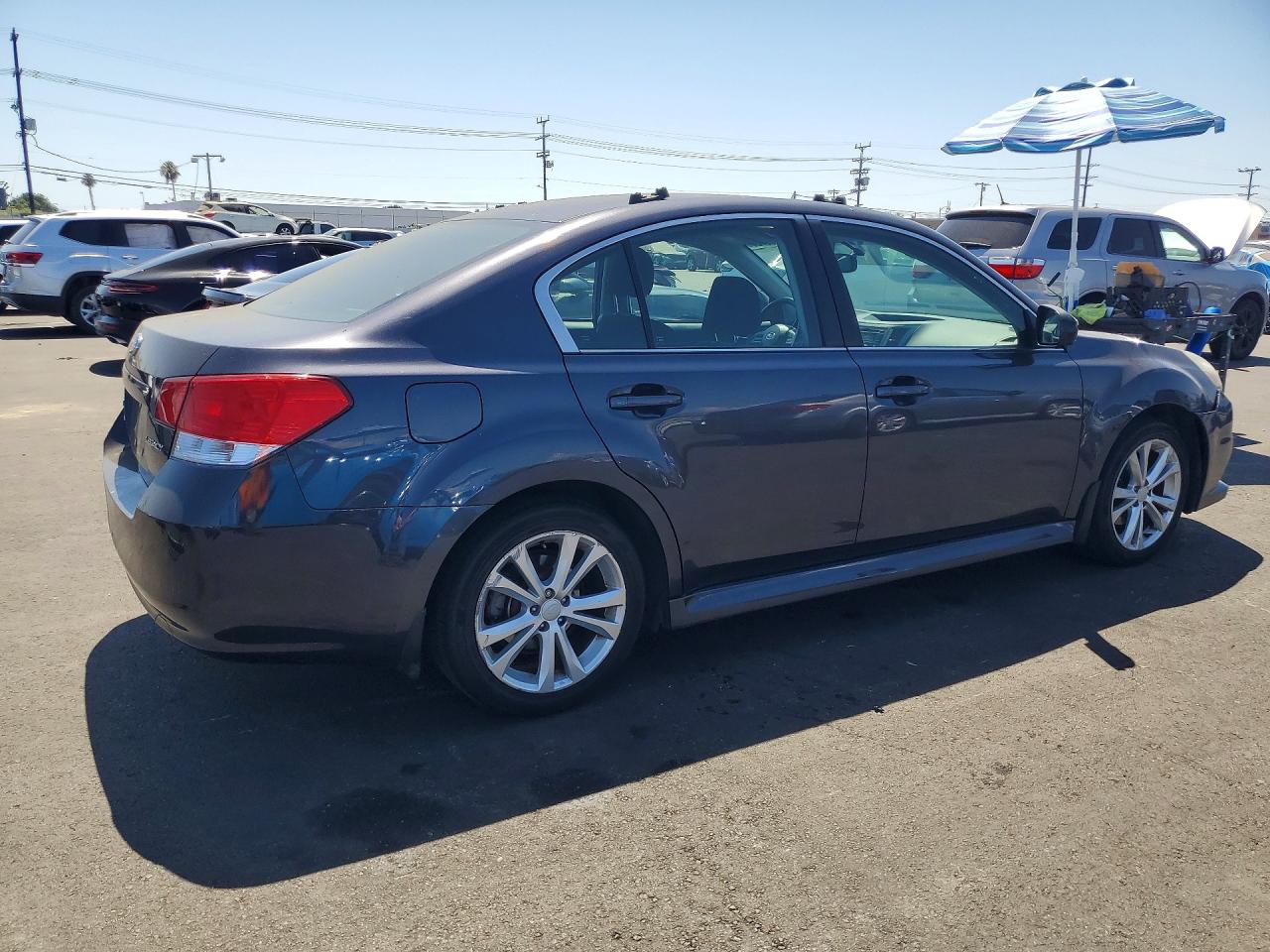 2013 Subaru Legacy 2.5i Premium Gray vin: 4S3BMCC68D3031399