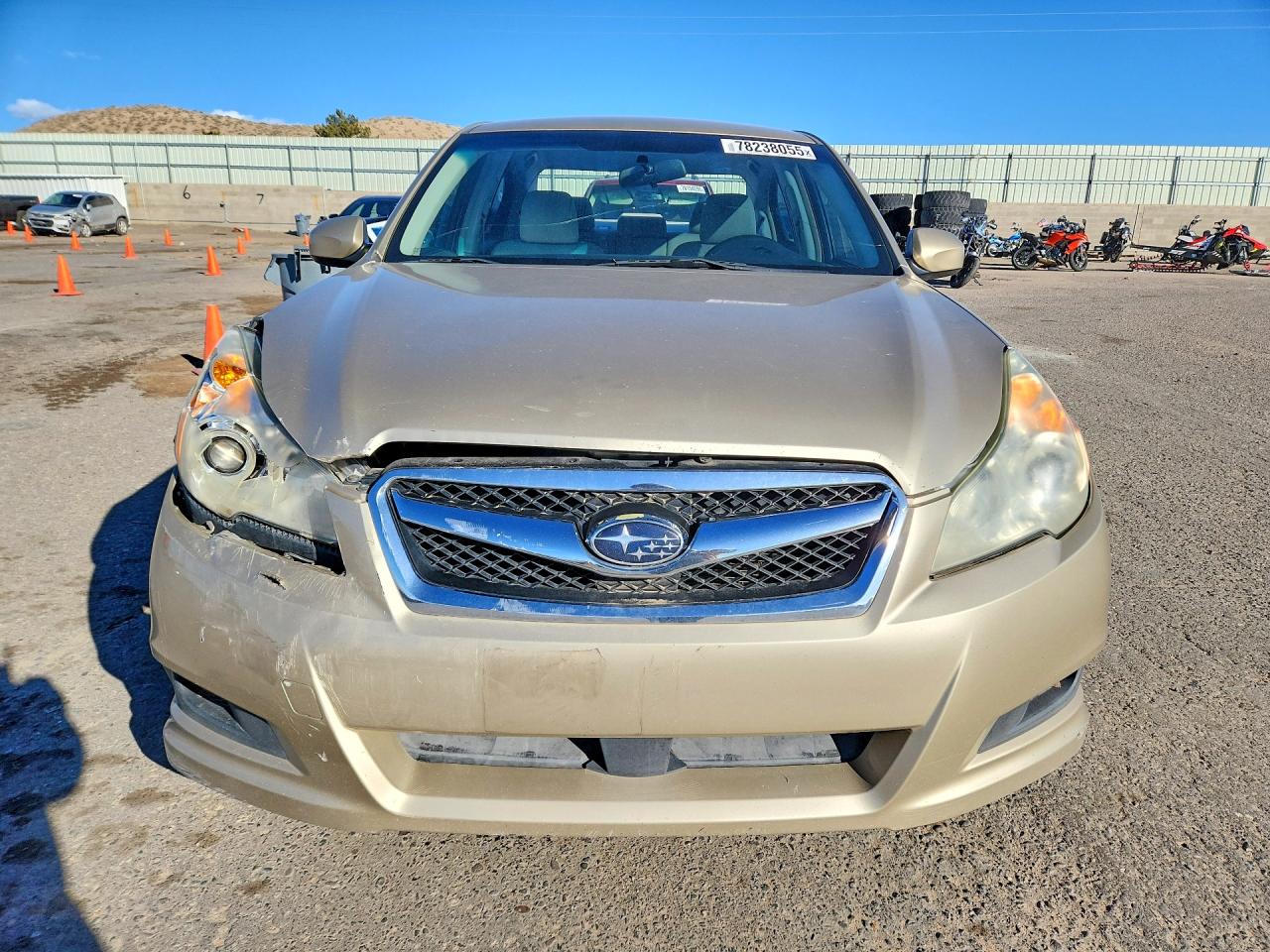 2010 Subaru Legacy 2.5i Premium Золотой vin: 4S3BMCC69A3224060