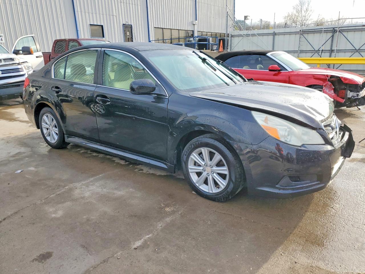 2010 Subaru Legacy 2.5i Premium Black vin: 4S3BMCC69A3226228