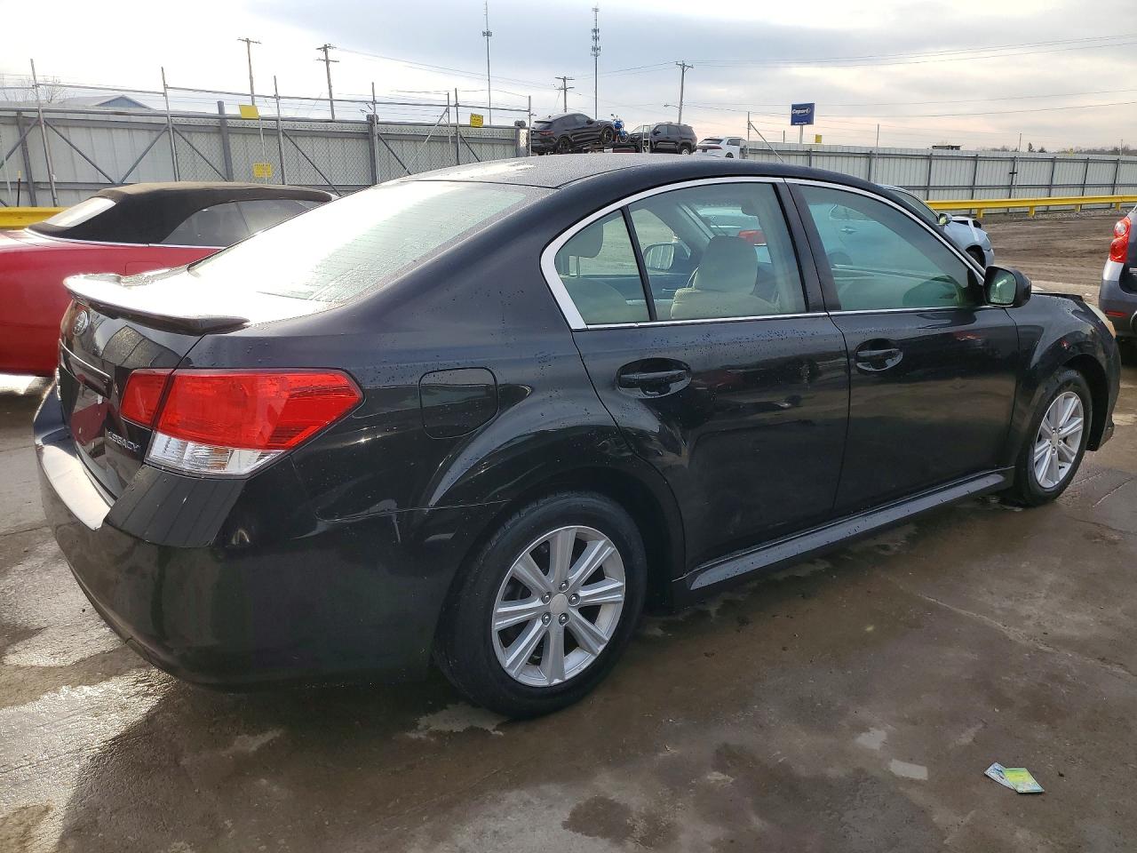 2010 Subaru Legacy 2.5i Premium Black vin: 4S3BMCC69A3226228