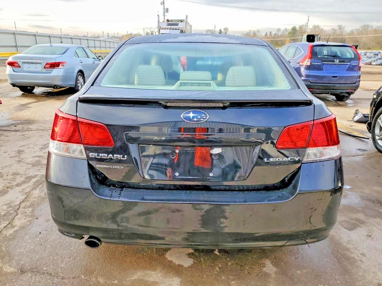 2010 Subaru Legacy 2.5i Premium Black vin: 4S3BMCC69A3226228