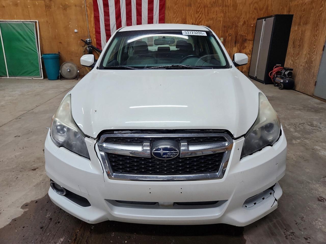2013 Subaru Legacy 2.5i Premium White vin: 4S3BMCC69D3022288