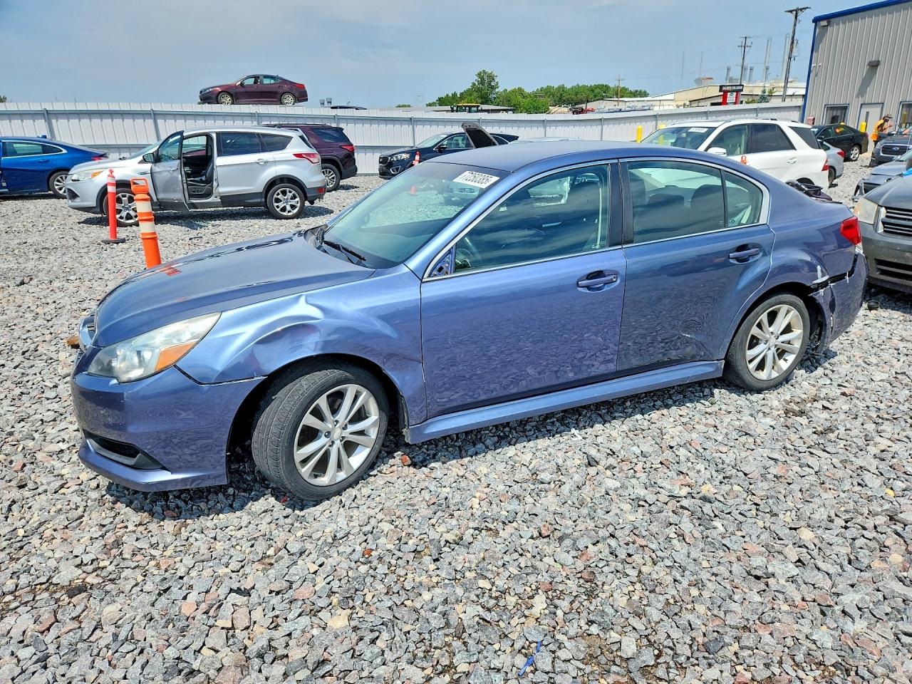 2013 Subaru Legacy 2.5i Premium Blue vin: 4S3BMCC69D3037891