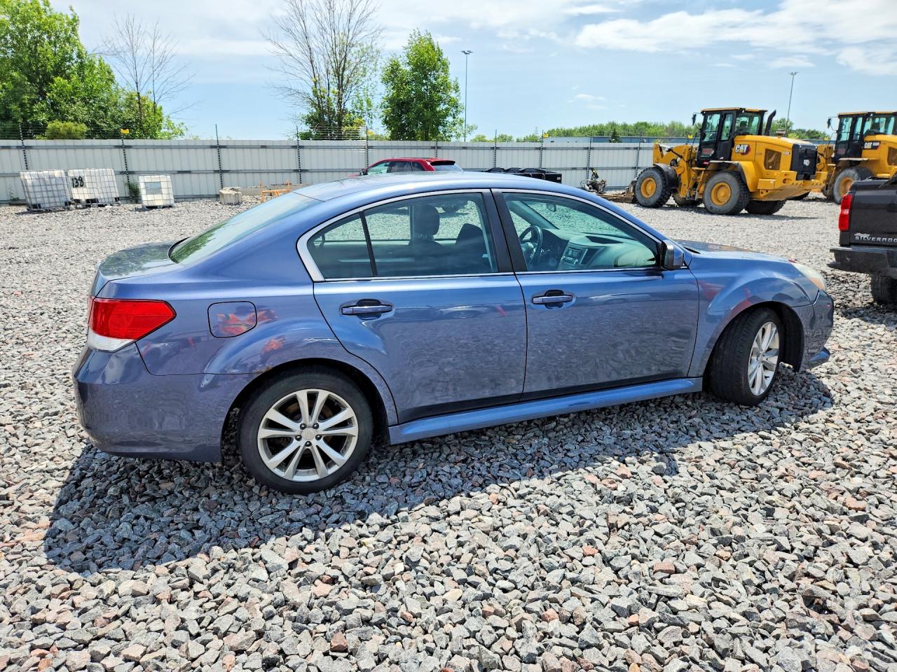 2013 Subaru Legacy 2.5i Premium Blue vin: 4S3BMCC69D3037891