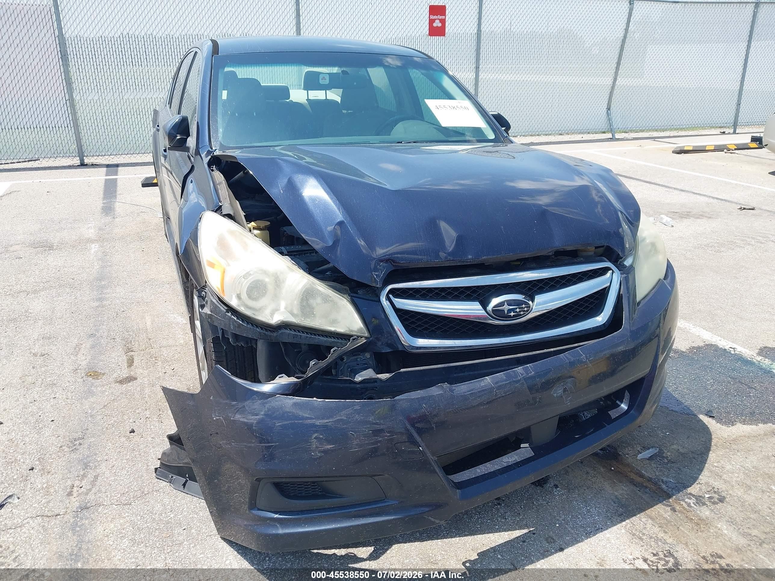 2012 Subaru Legacy 2.5i Premium Blue vin: 4S3BMCC6XC3016045