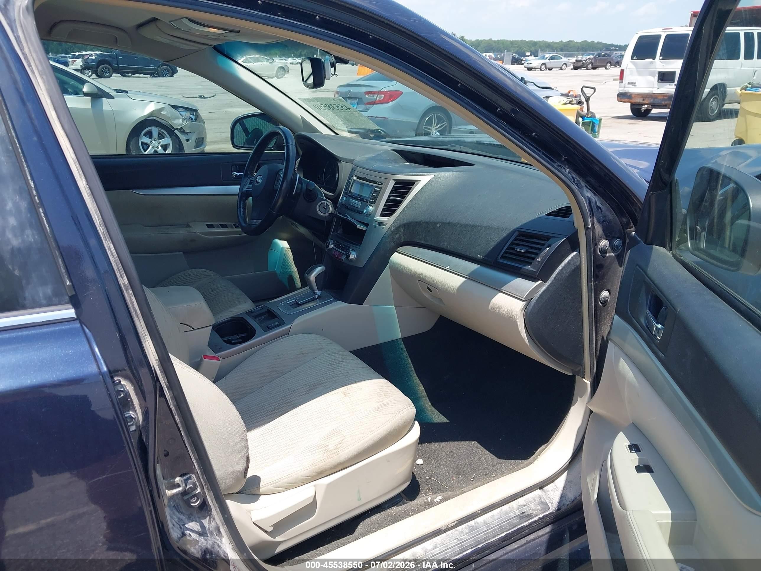 2012 Subaru Legacy 2.5i Premium Blue vin: 4S3BMCC6XC3016045