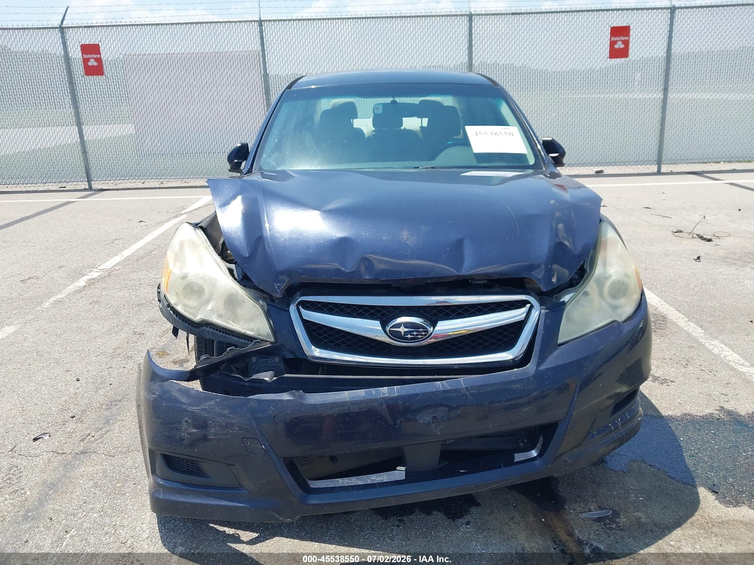 2012 Subaru Legacy 2.5i Premium Blue vin: 4S3BMCC6XC3016045