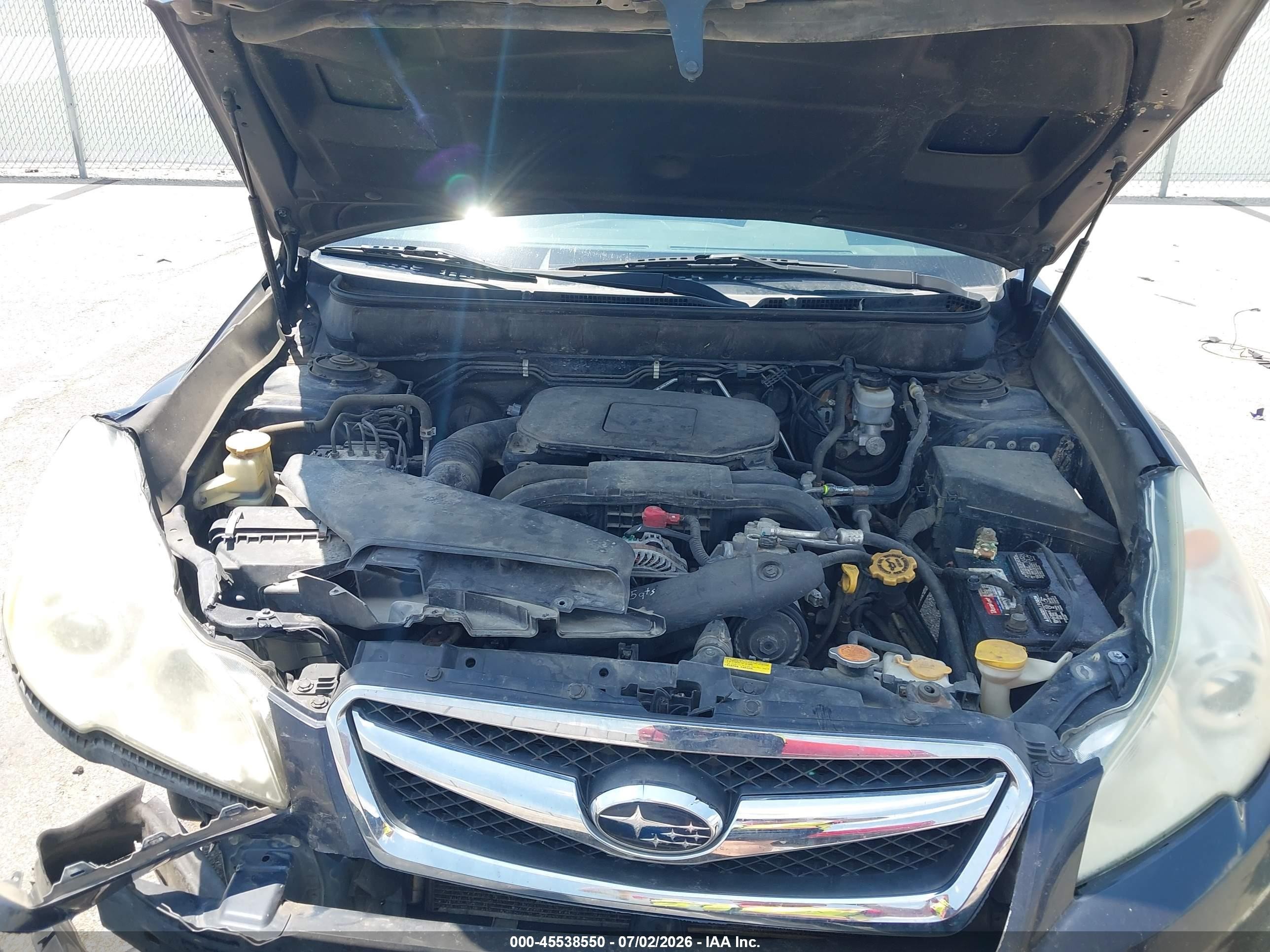 2012 Subaru Legacy 2.5i Premium Blue vin: 4S3BMCC6XC3016045