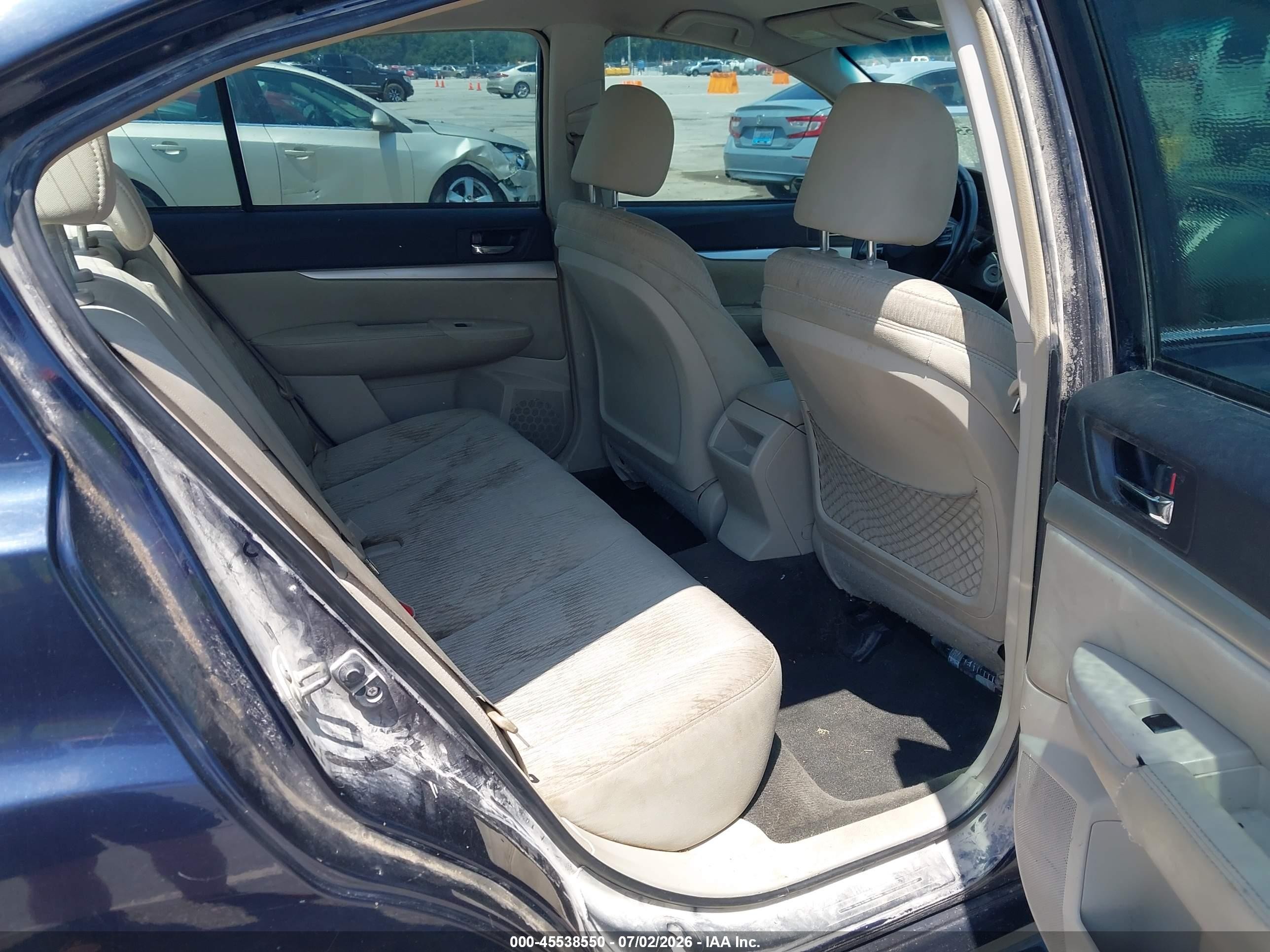 2012 Subaru Legacy 2.5i Premium Blue vin: 4S3BMCC6XC3016045