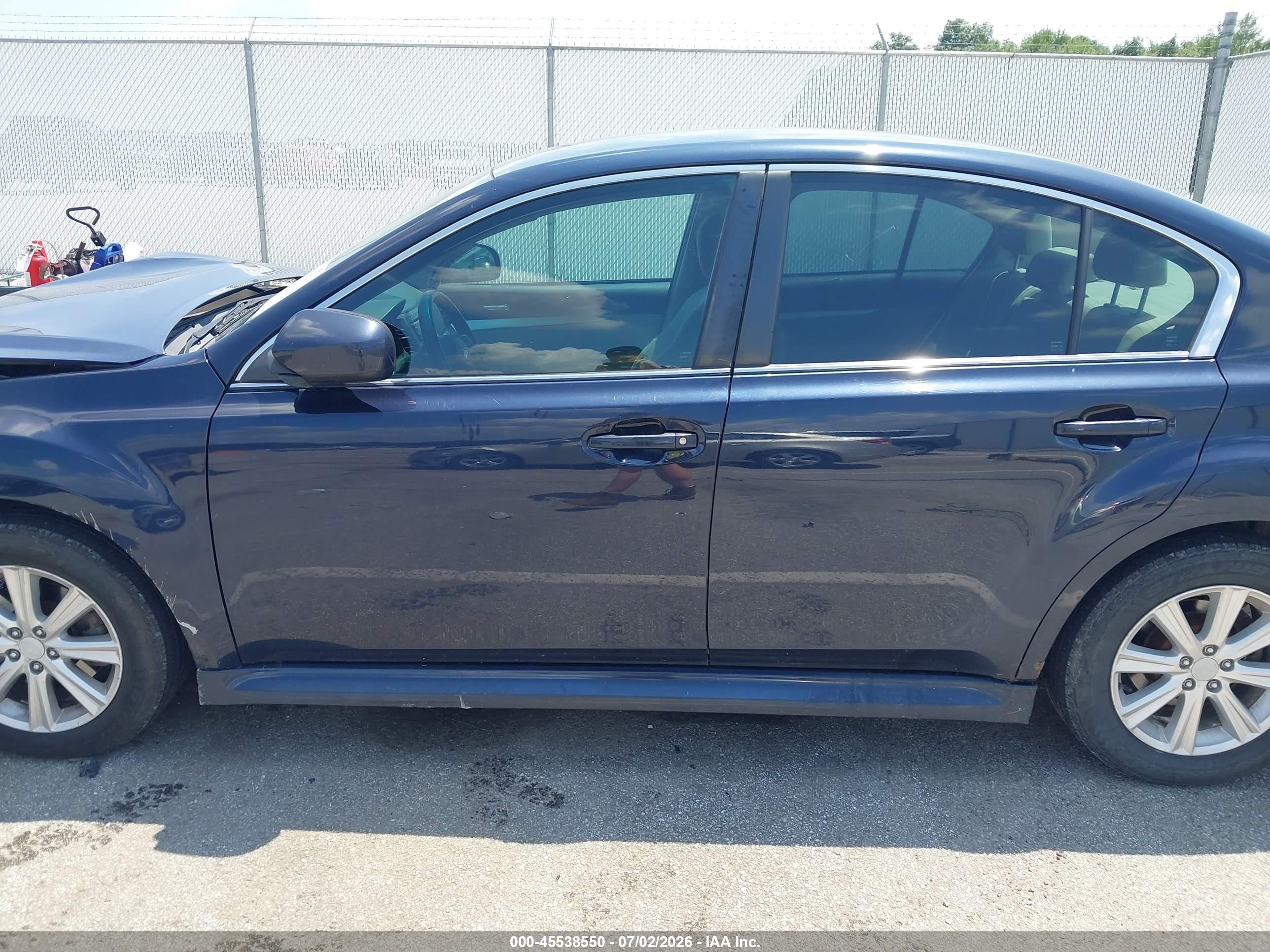 2012 Subaru Legacy 2.5i Premium Blue vin: 4S3BMCC6XC3016045