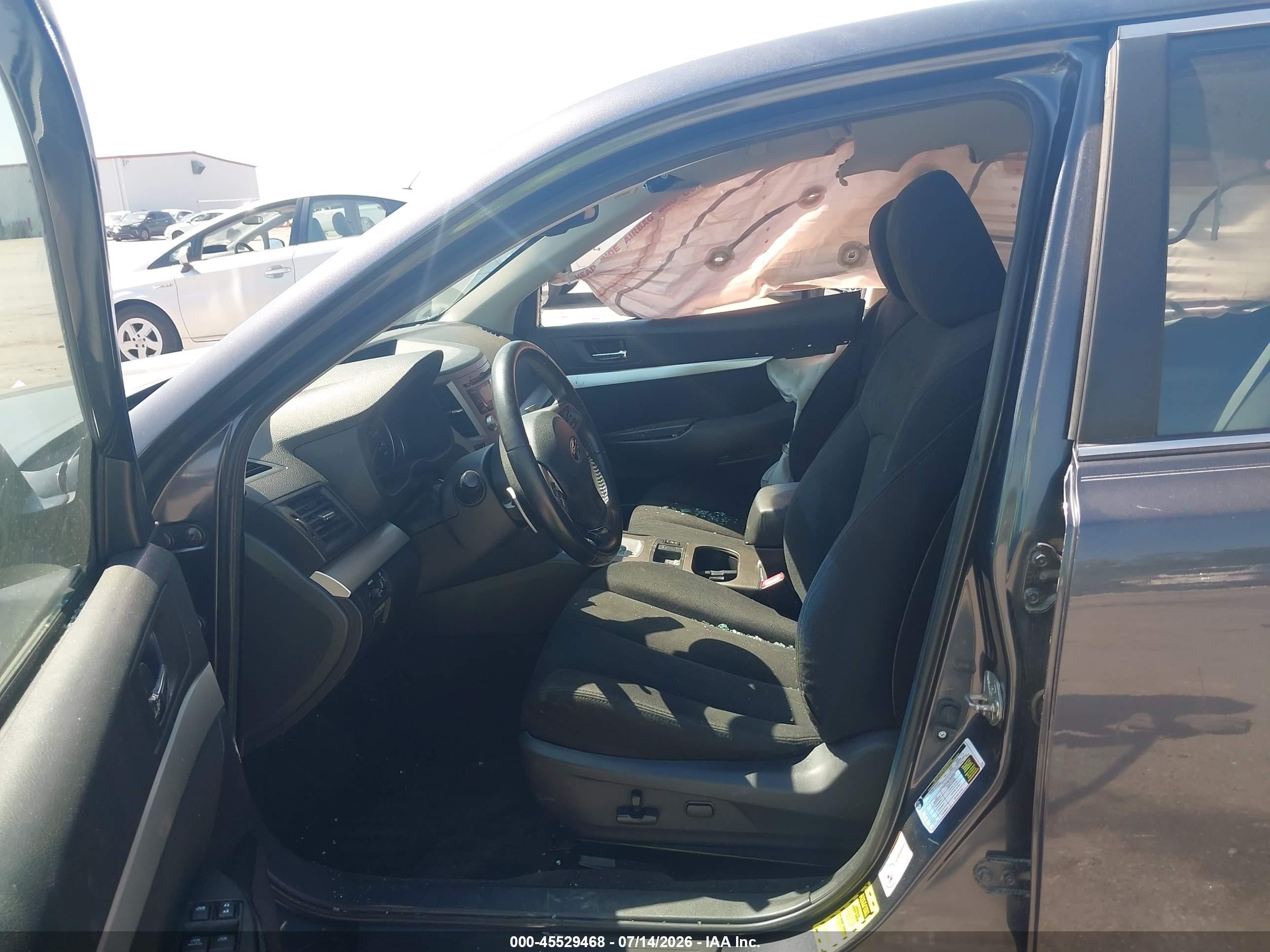 2013 Subaru Legacy 2.5i Premium Gray vin: 4S3BMCC6XD3004415