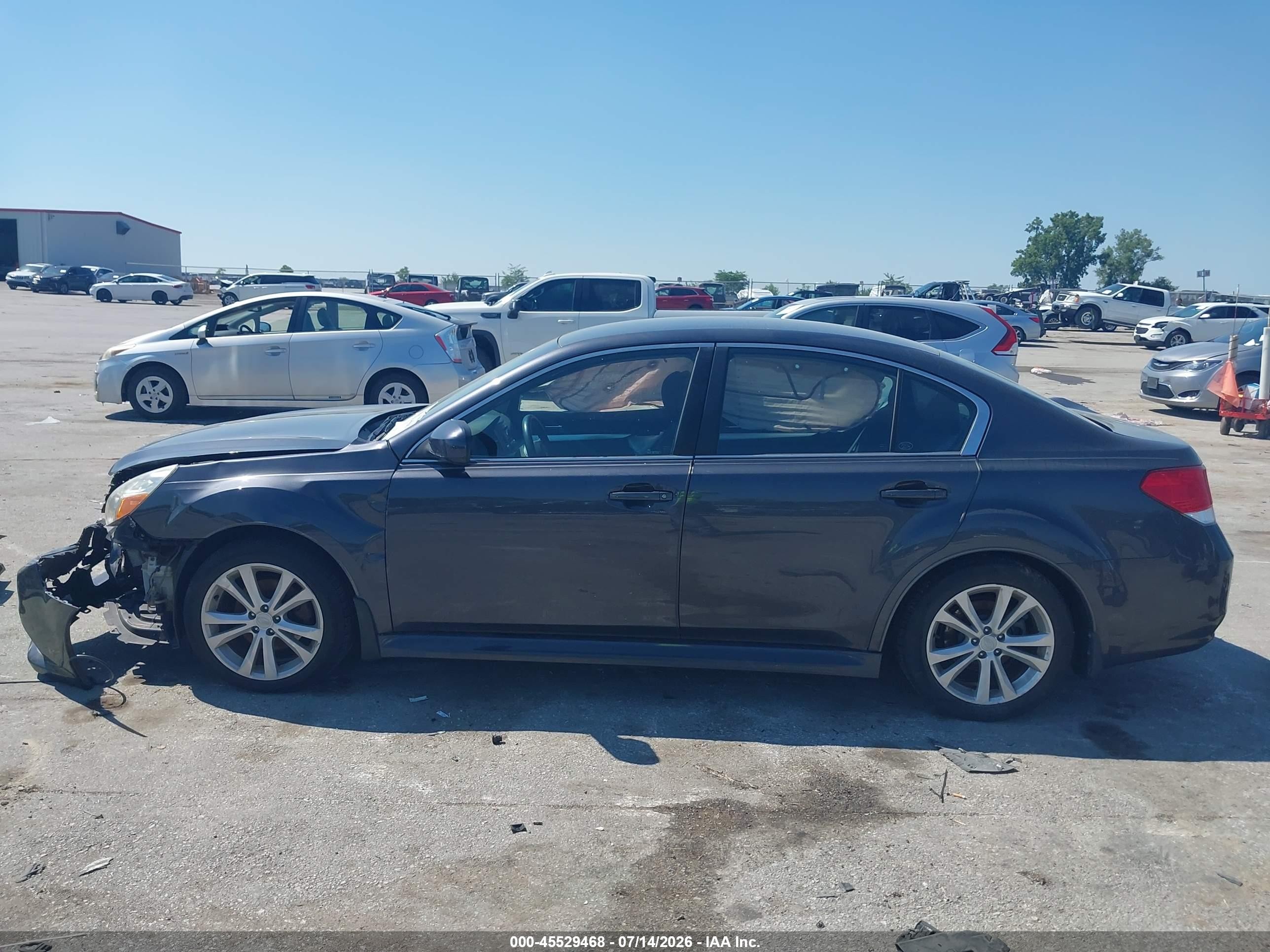 2013 Subaru Legacy 2.5i Premium Gray vin: 4S3BMCC6XD3004415