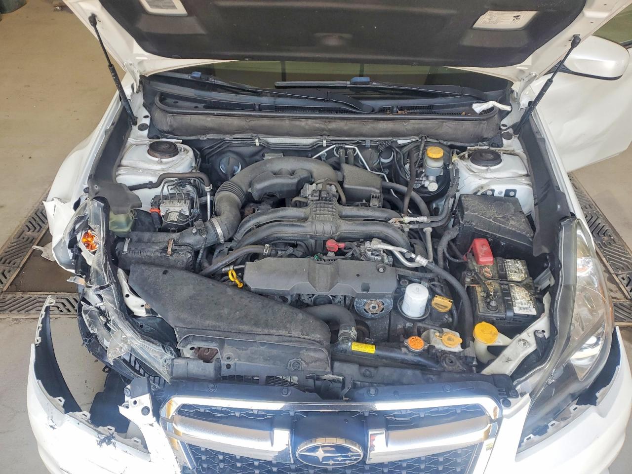 2013 Subaru Legacy 2.5i Premium White vin: 4S3BMCC6XD3028715