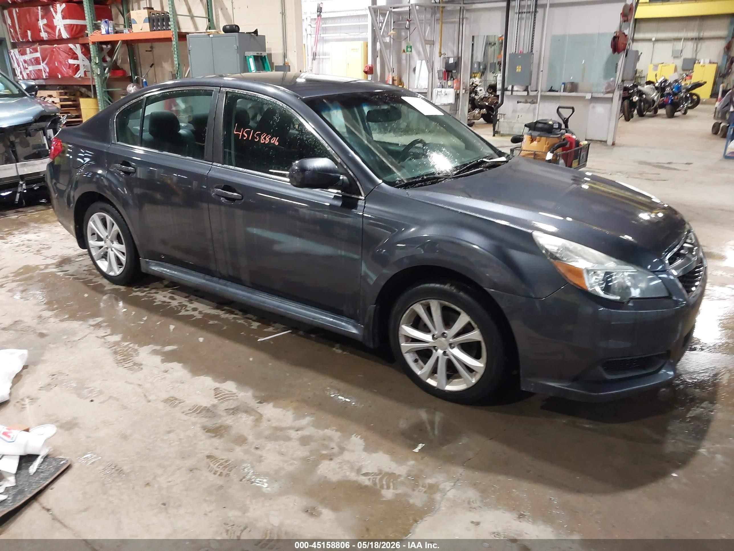 2013 Subaru Legacy 2.5i Premium Gray vin: 4S3BMCC6XD3029993