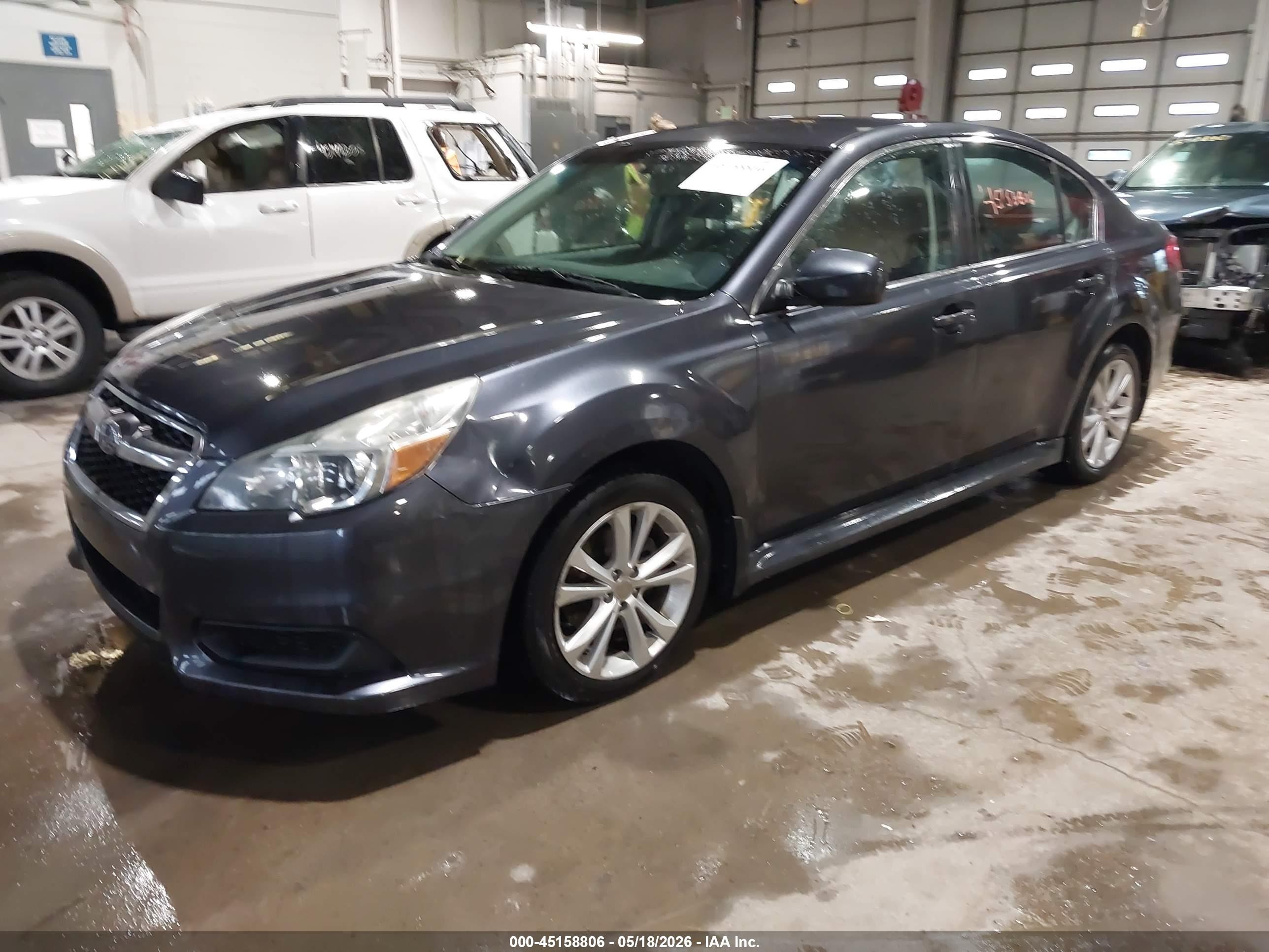 2013 Subaru Legacy 2.5i Premium Gray vin: 4S3BMCC6XD3029993