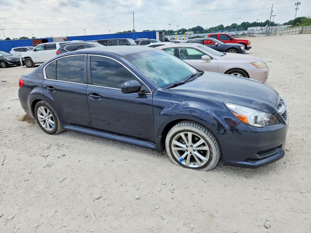 2013 Subaru Legacy 2.5i Premium Blue vin: 4S3BMCC6XD3037446