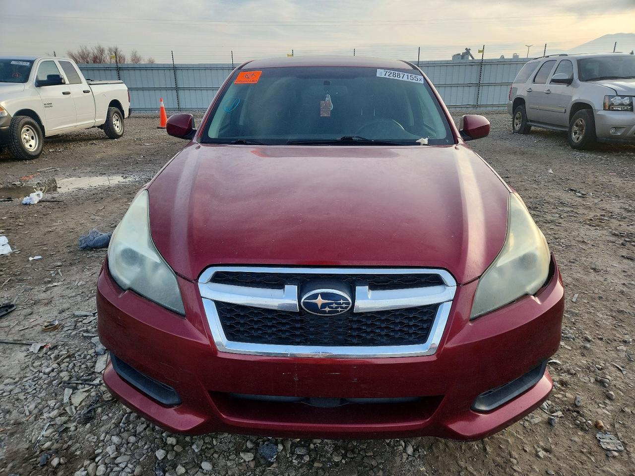 2013 Subaru Legacy 2.5i Premium Red vin: 4S3BMCC6XD3038807