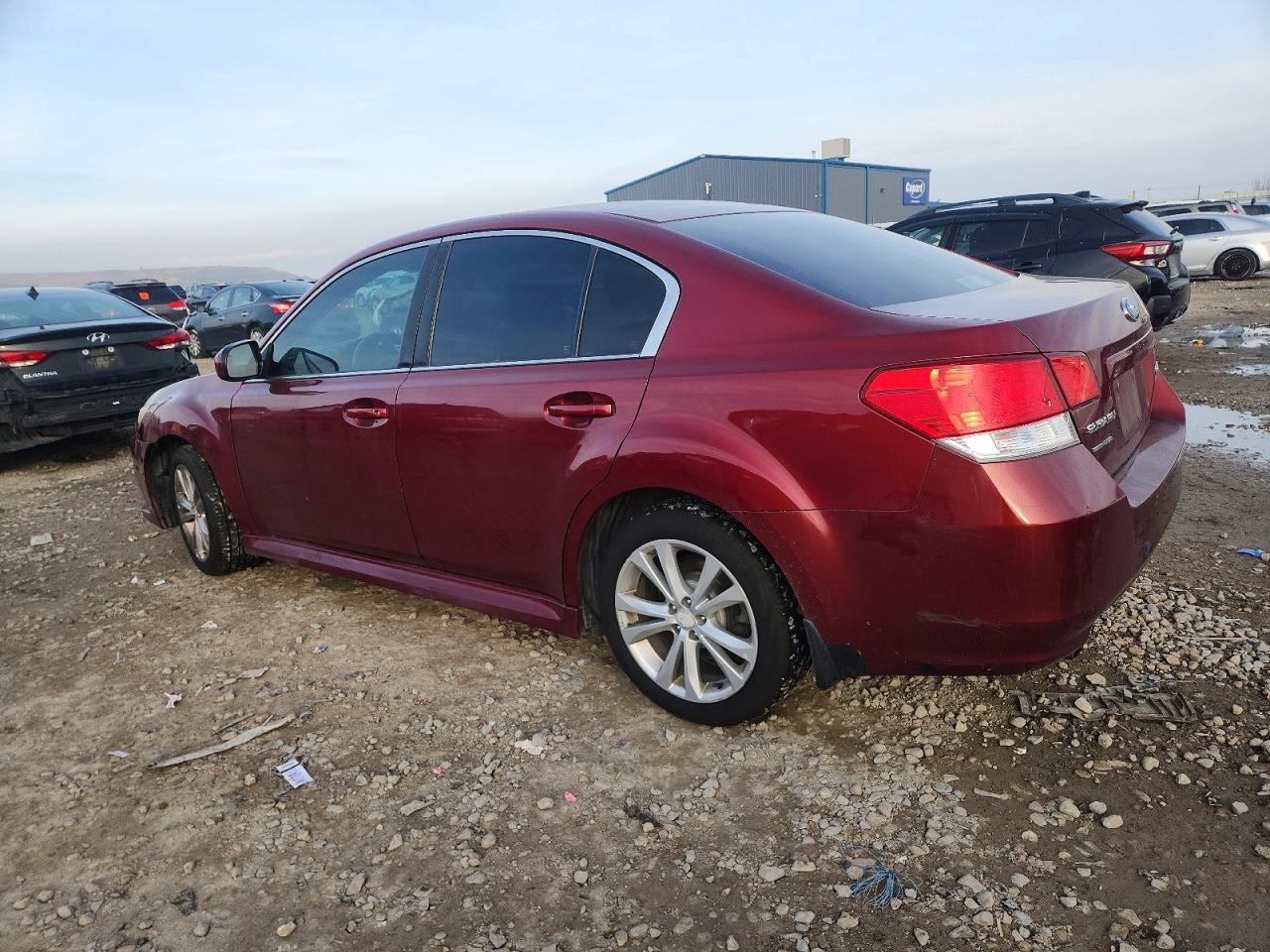 2013 Subaru Legacy 2.5i Premium Red vin: 4S3BMCC6XD3038807
