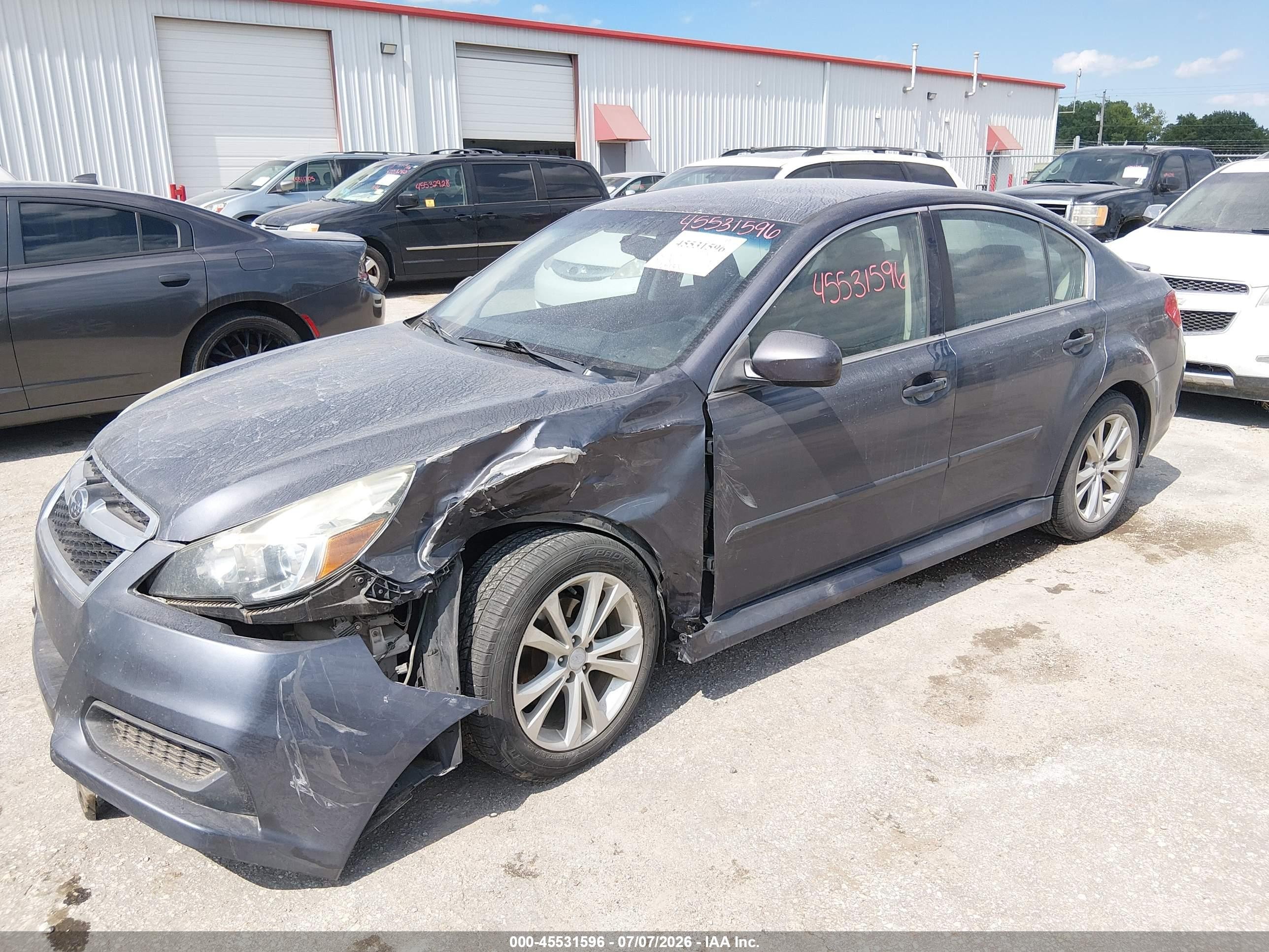 2014 Subaru Legacy 2.5i Premium Gray vin: 4S3BMCC6XE3014038
