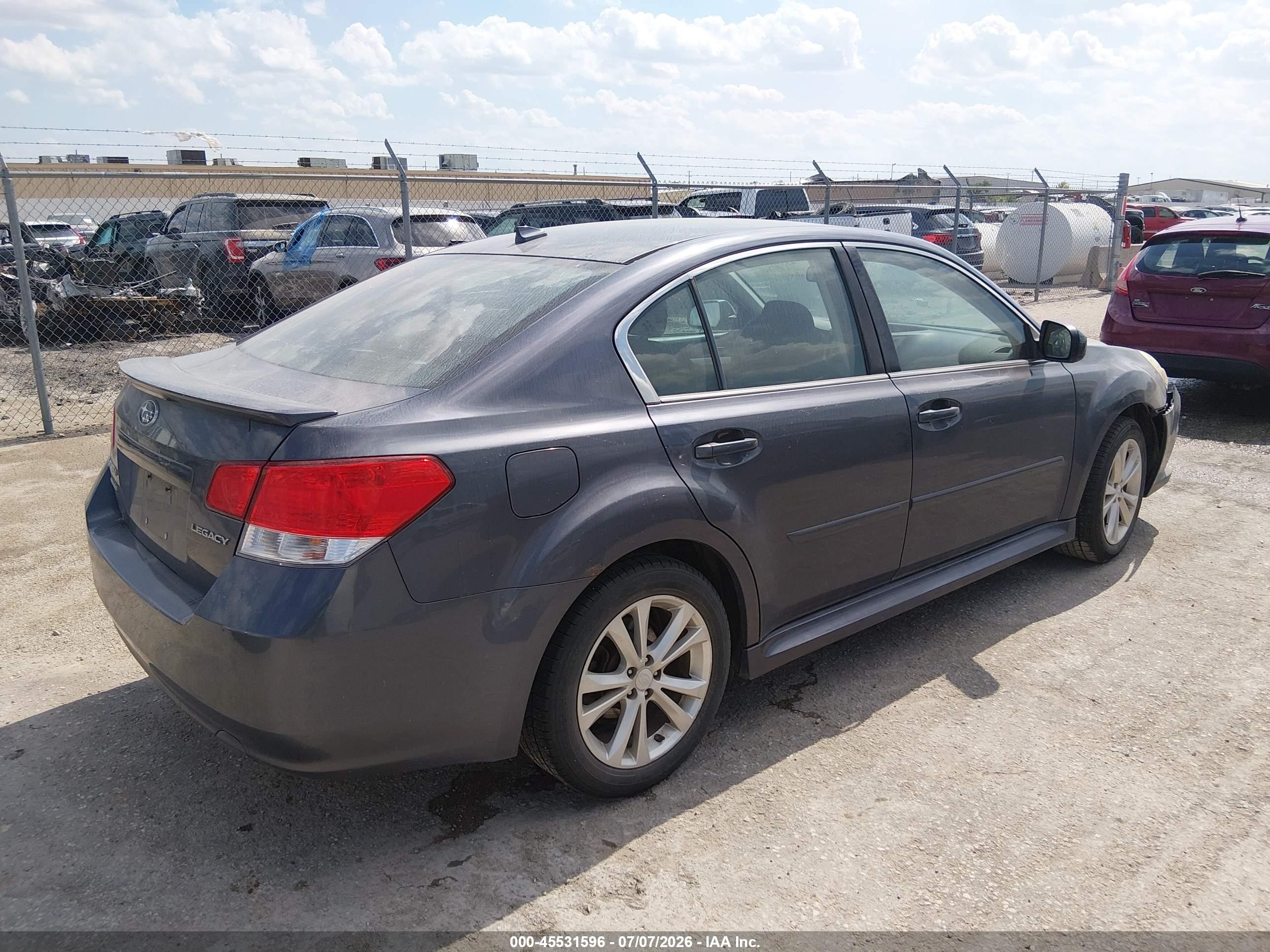 2014 Subaru Legacy 2.5i Premium Gray vin: 4S3BMCC6XE3014038