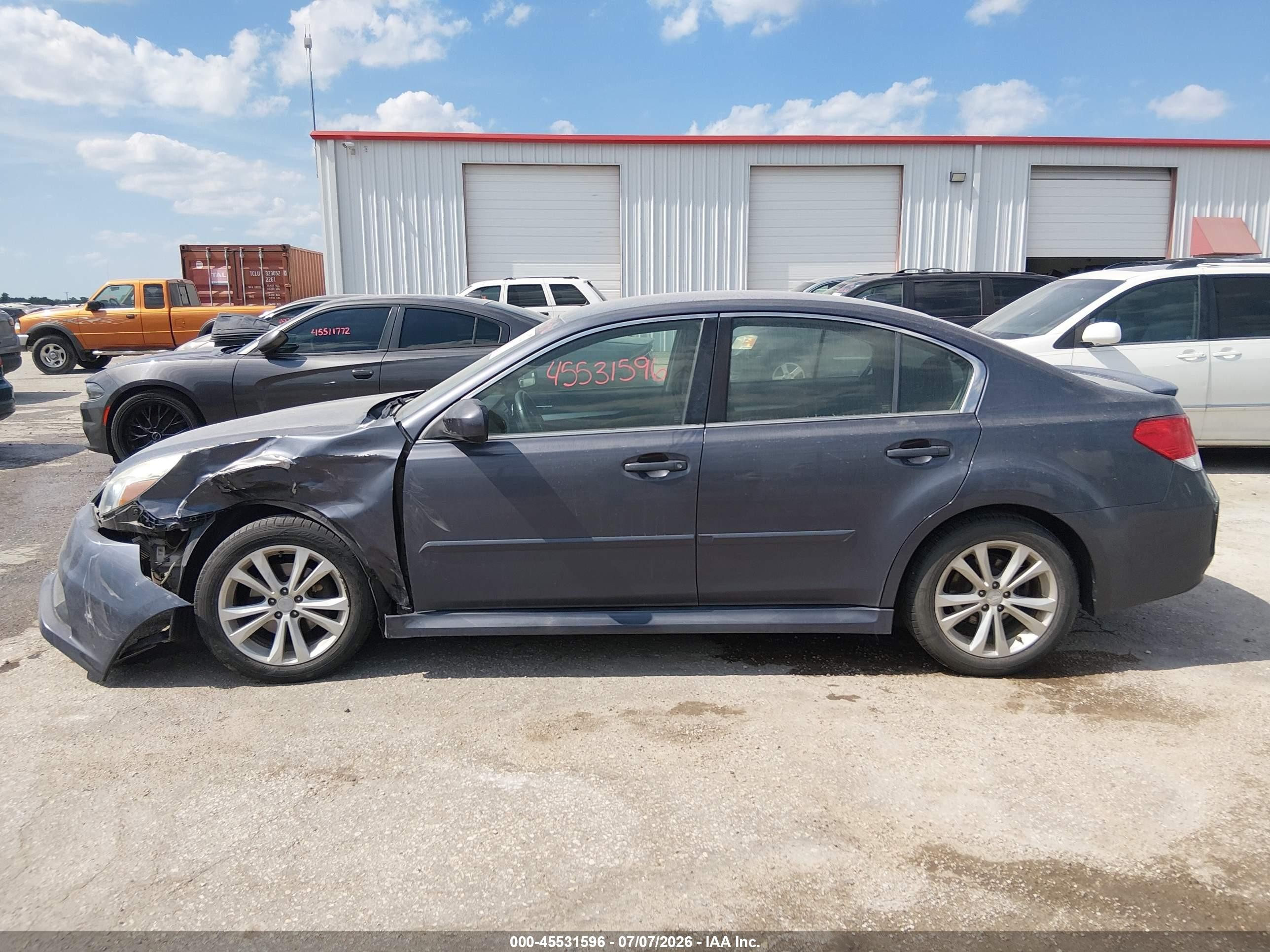 2014 Subaru Legacy 2.5i Premium Gray vin: 4S3BMCC6XE3014038