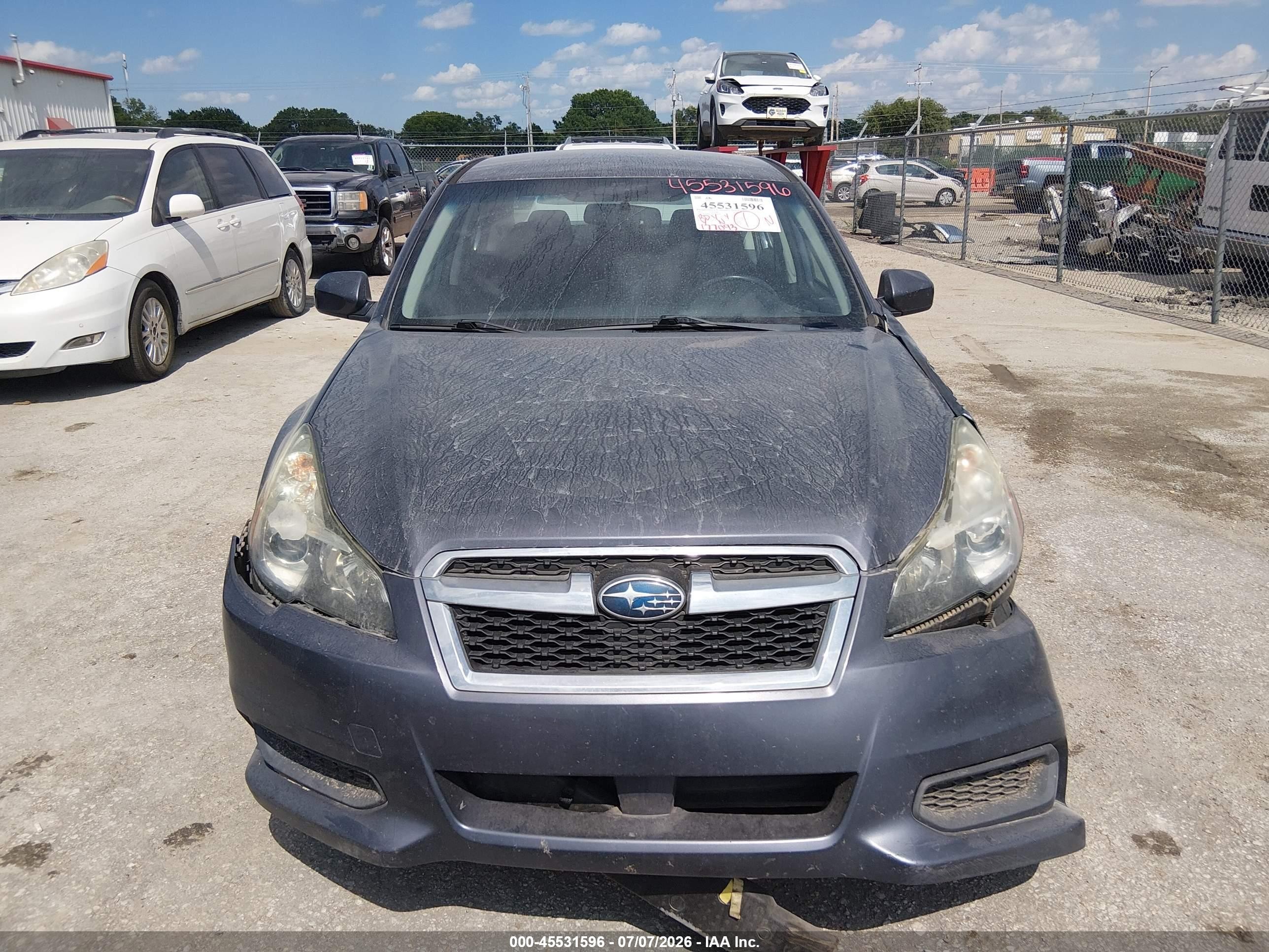 2014 Subaru Legacy 2.5i Premium Gray vin: 4S3BMCC6XE3014038
