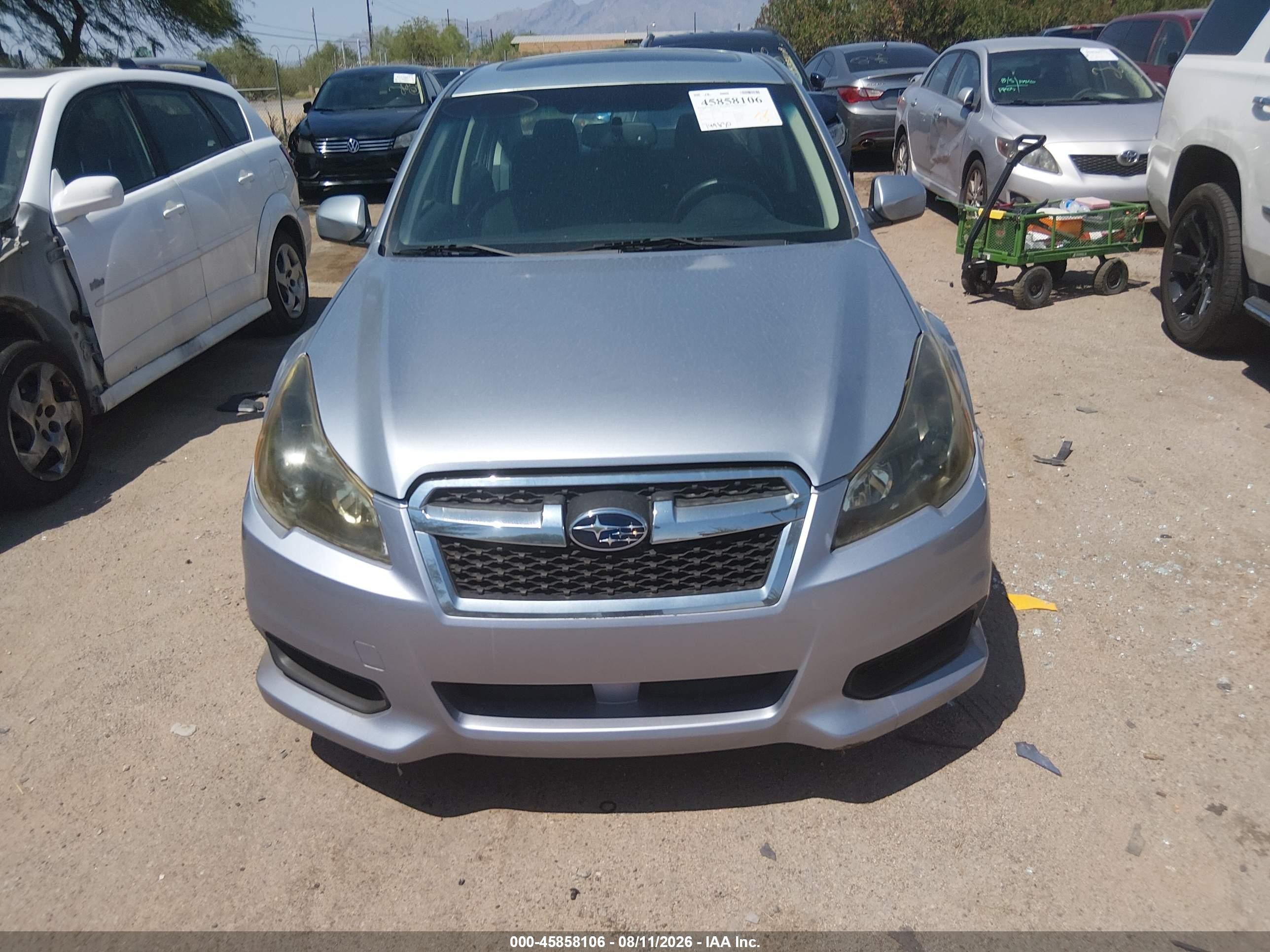 2014 Subaru Legacy 2.5i Premium Teal vin: 4S3BMCD64E3023719