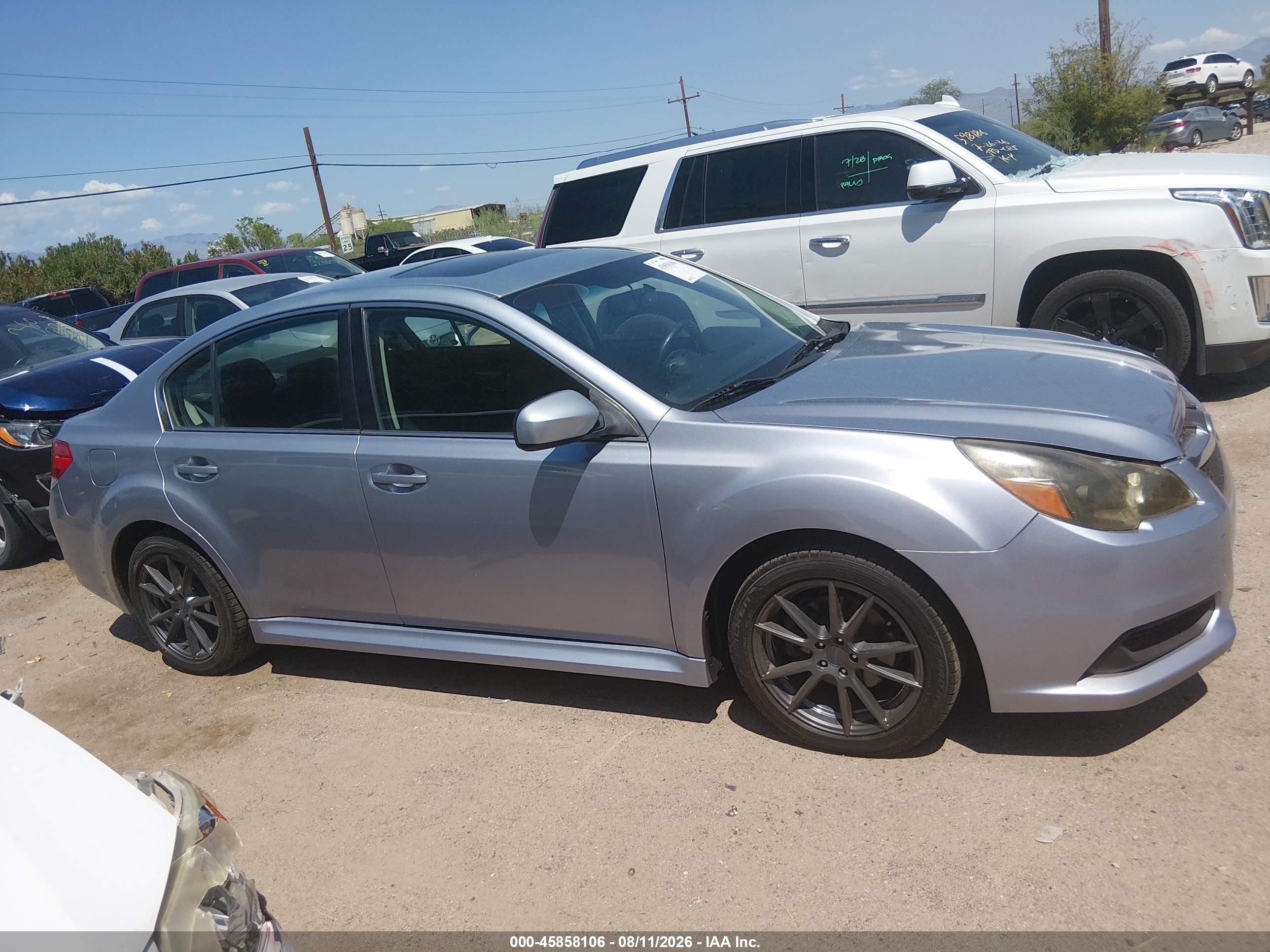 2014 Subaru Legacy 2.5i Premium Teal vin: 4S3BMCD64E3023719