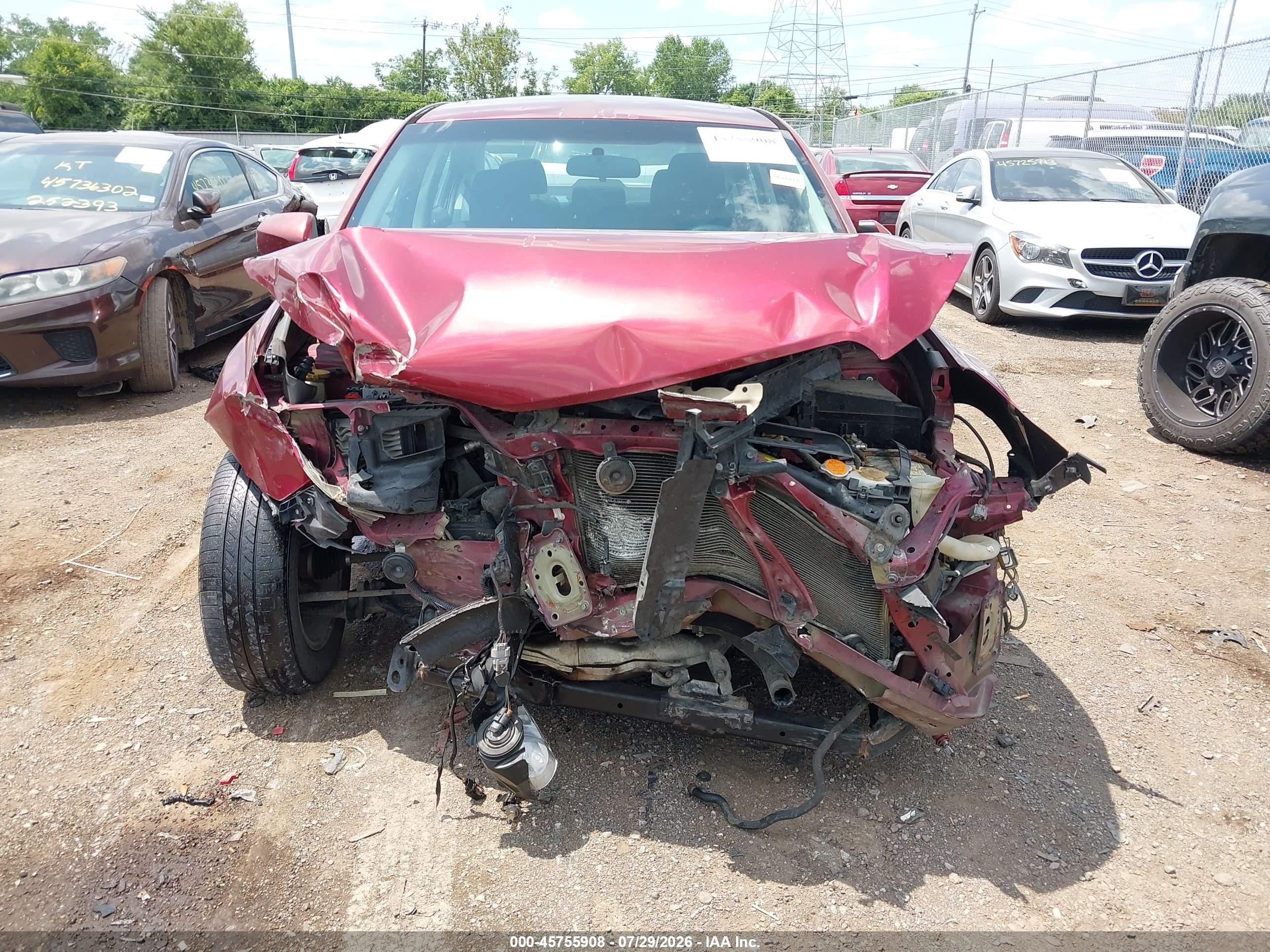 2011 Subaru Legacy 2.5i Premium Red vin: 4S3BMCG60B3248128