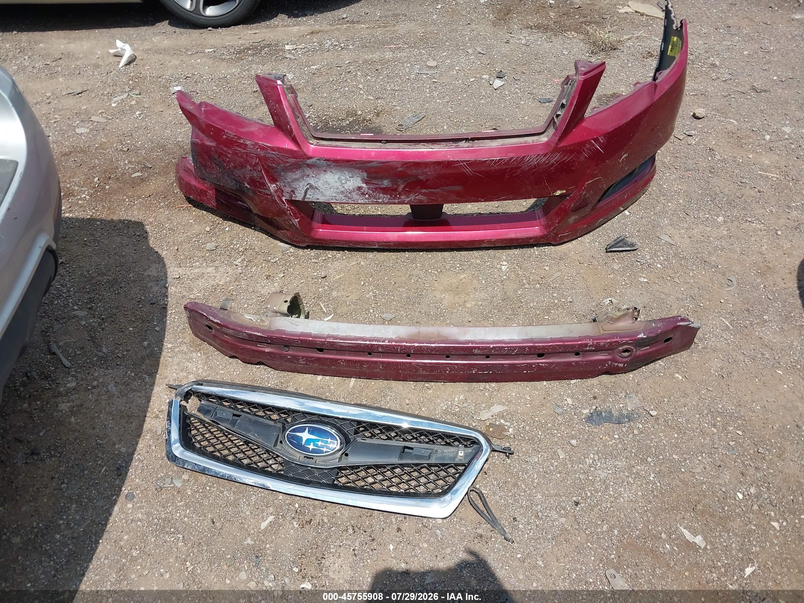 2011 Subaru Legacy 2.5i Premium Red vin: 4S3BMCG60B3248128